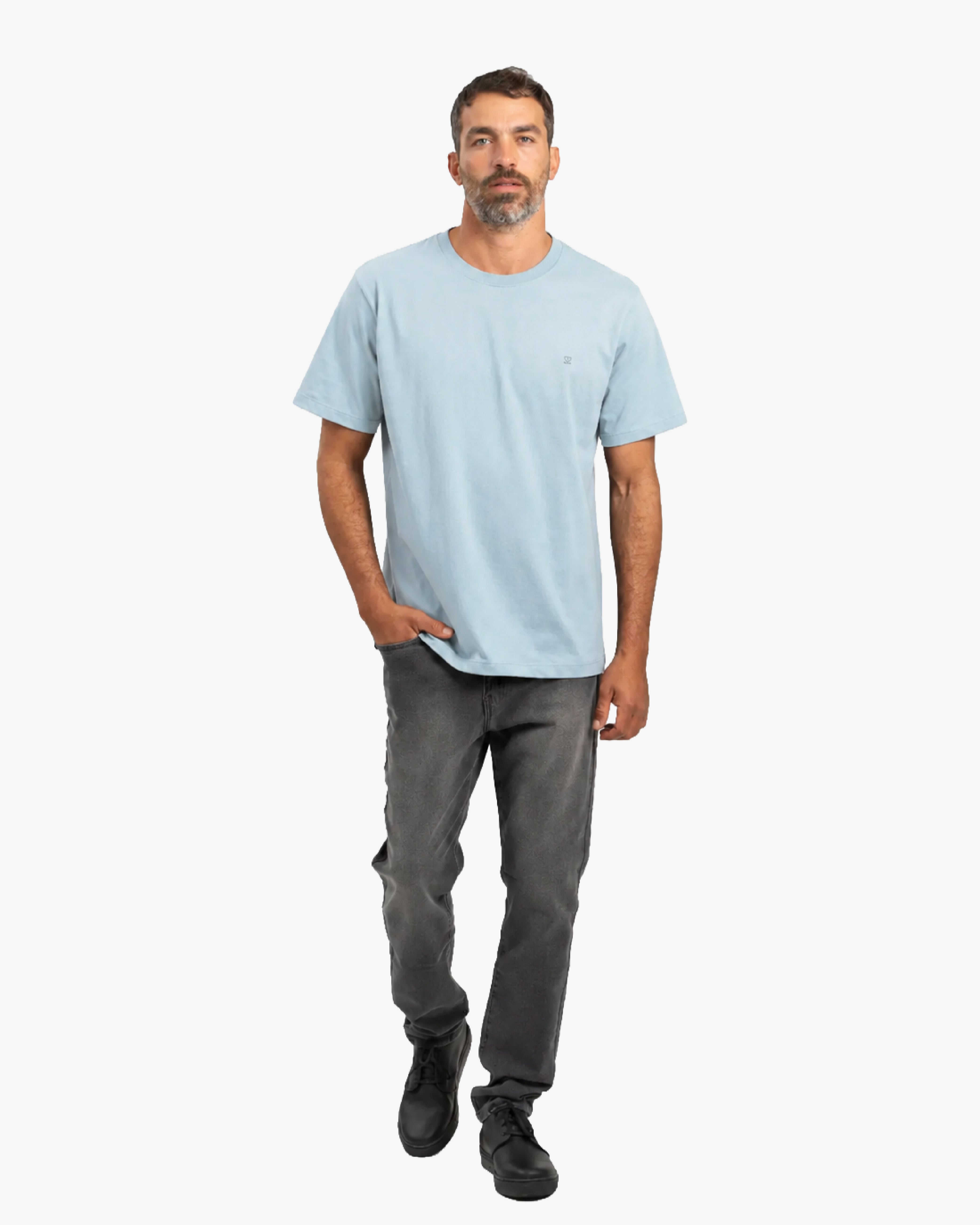 Polera Pima Niebla