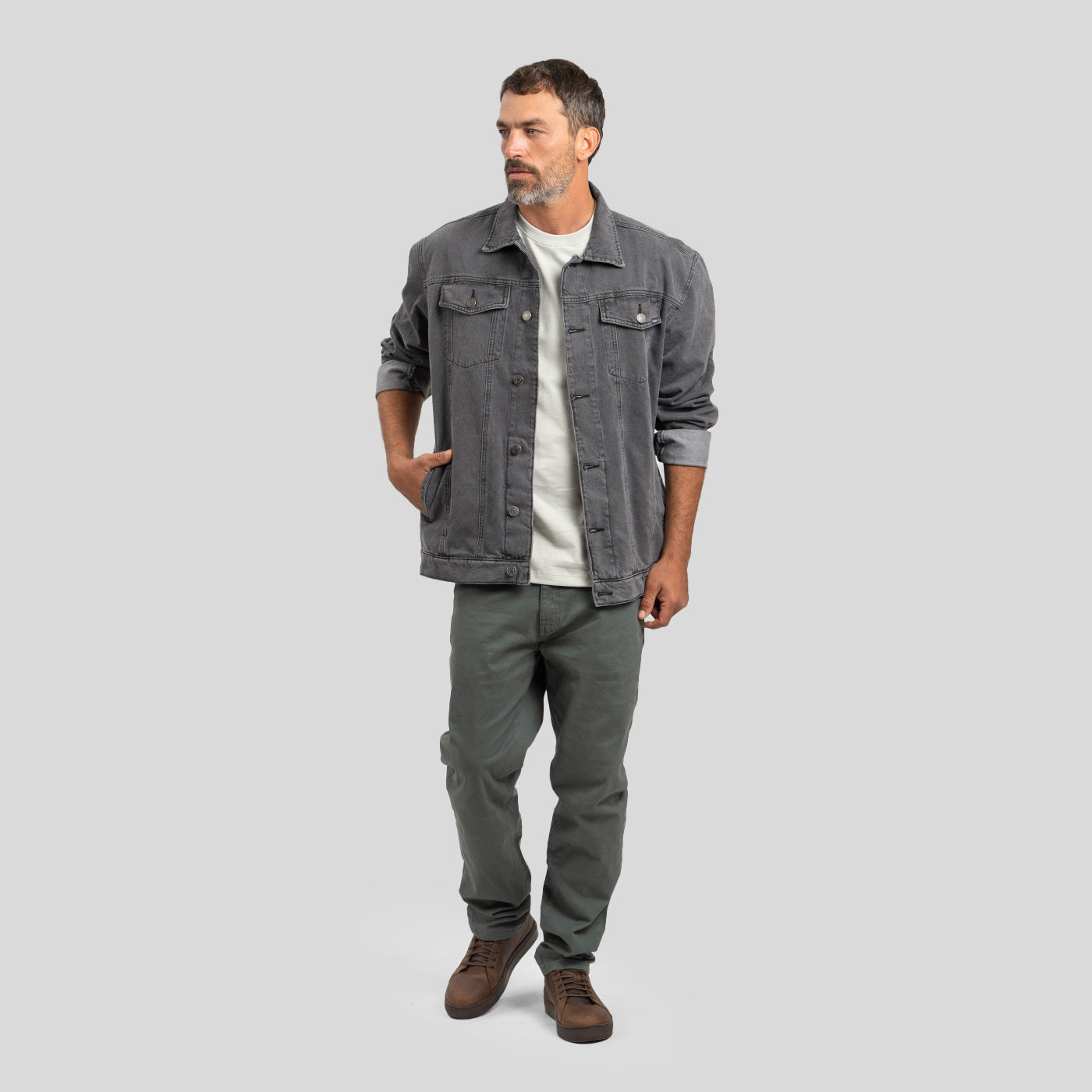 Pantalón Casual Olivo