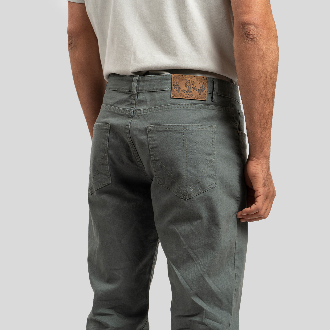 Pantalón Casual Olivo