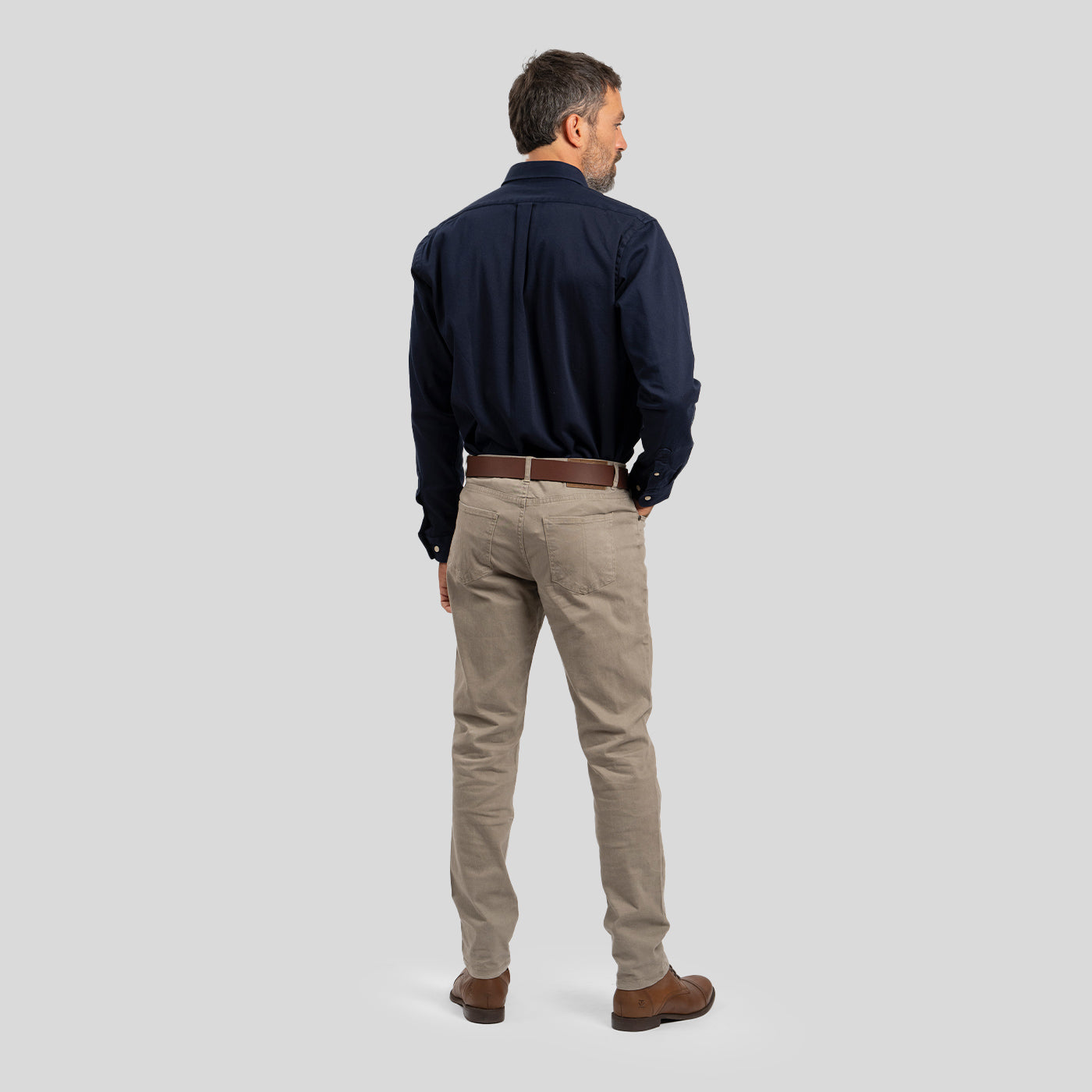 Pantalón Casual Beige