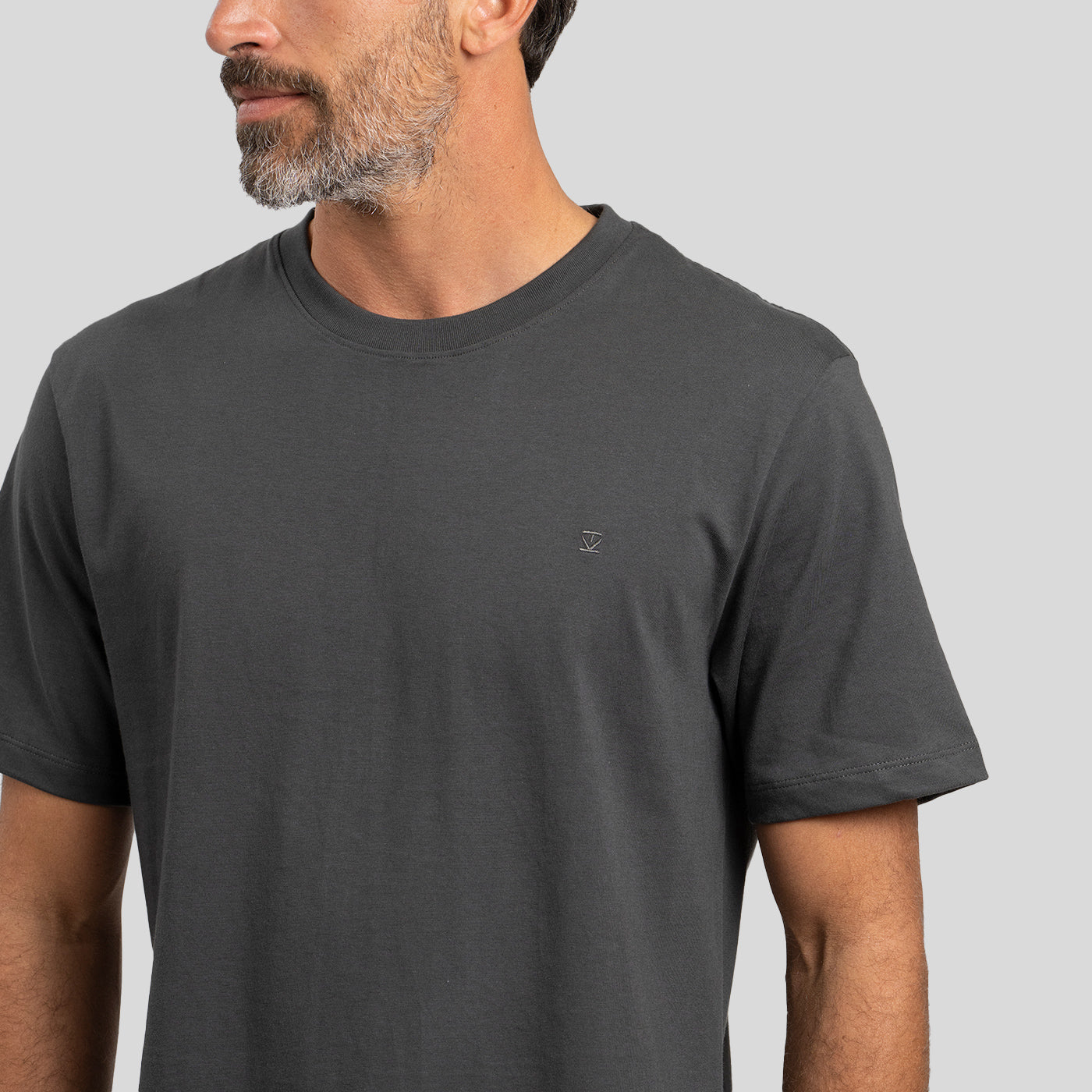 Polera Pima Gris