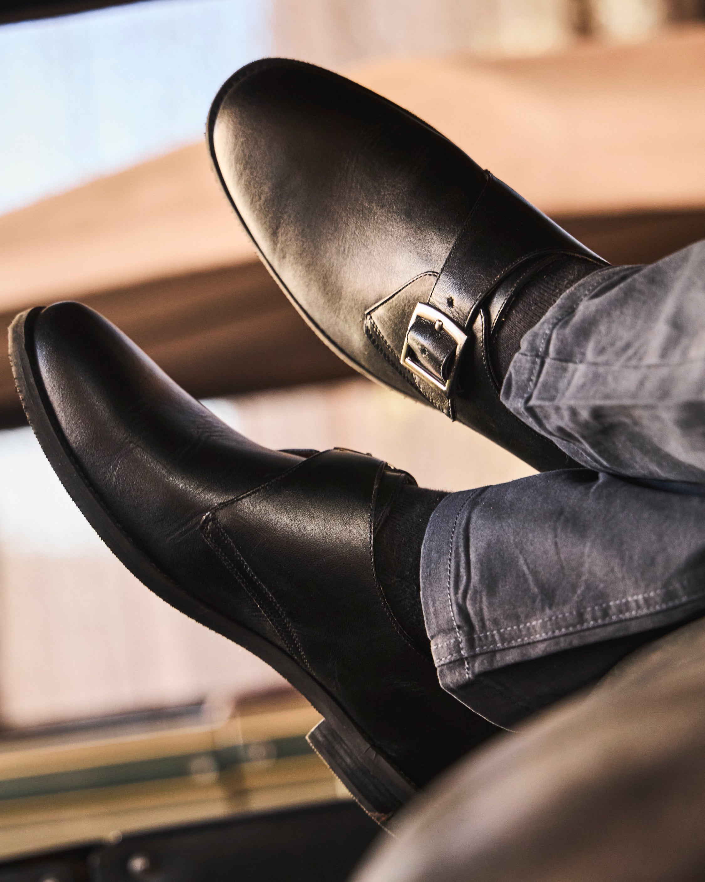 Zapato Hombre York Negro