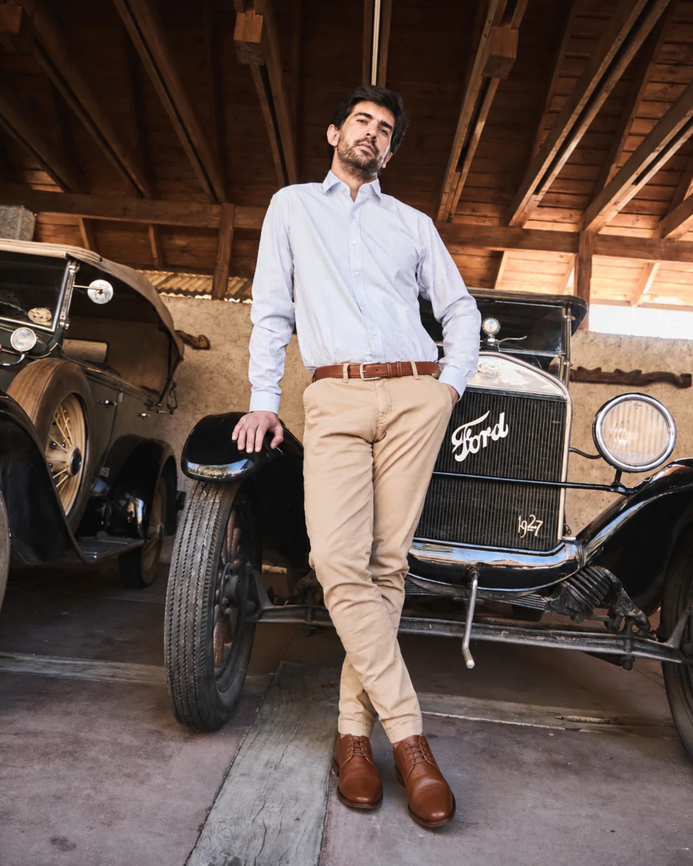 Zapato Hombre Marsella Camel