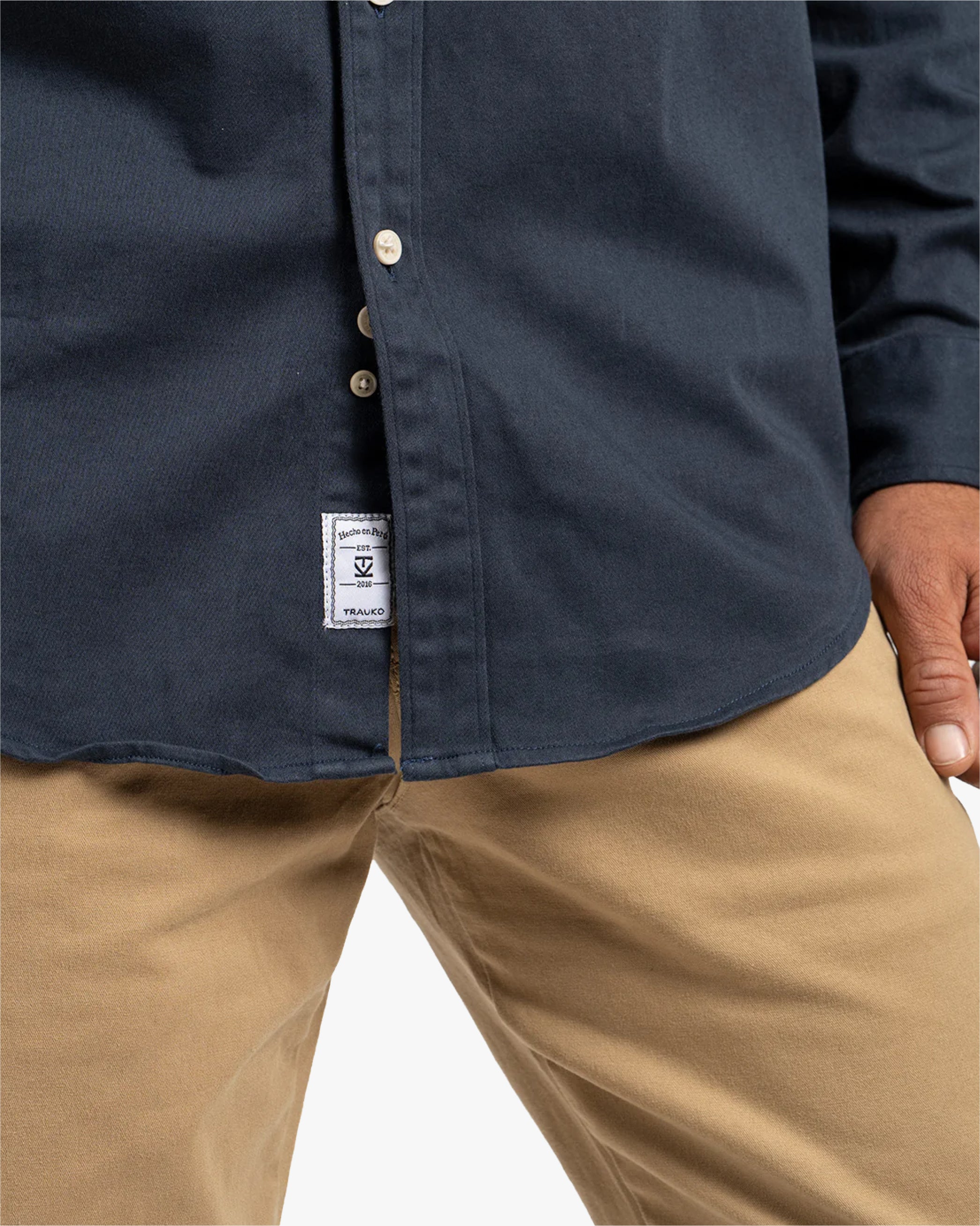 Camisa Drill Petróleo - Trauko