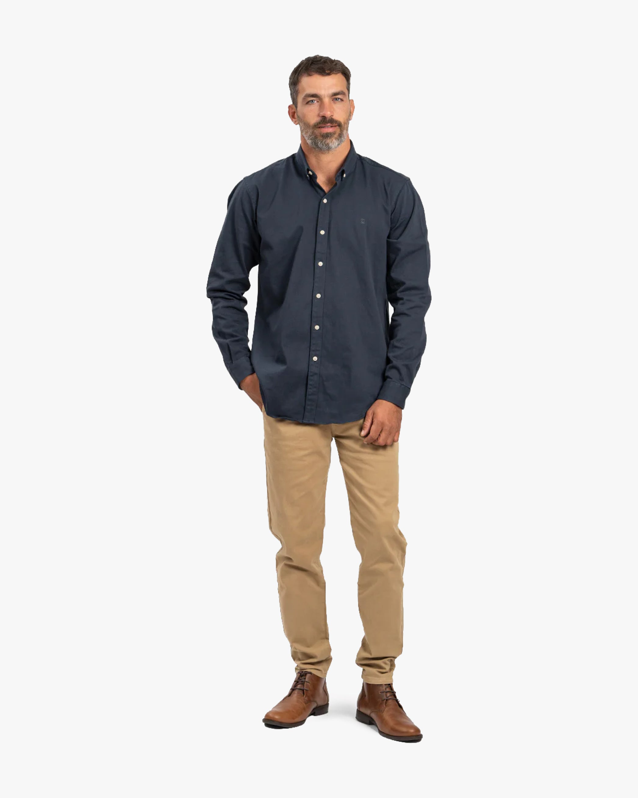 Camisa Drill Petróleo - Trauko