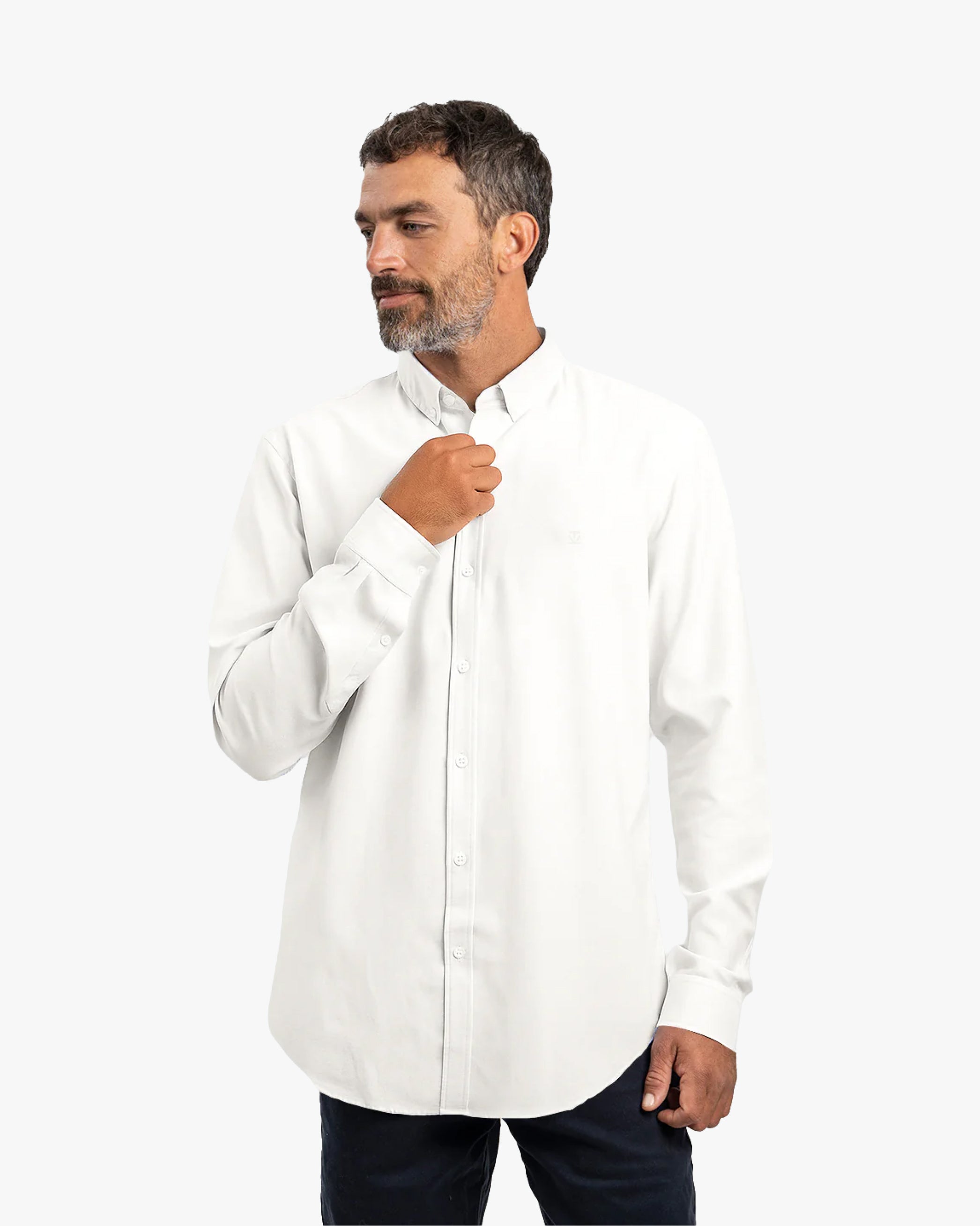Camisa Drill Blanco - Trauko