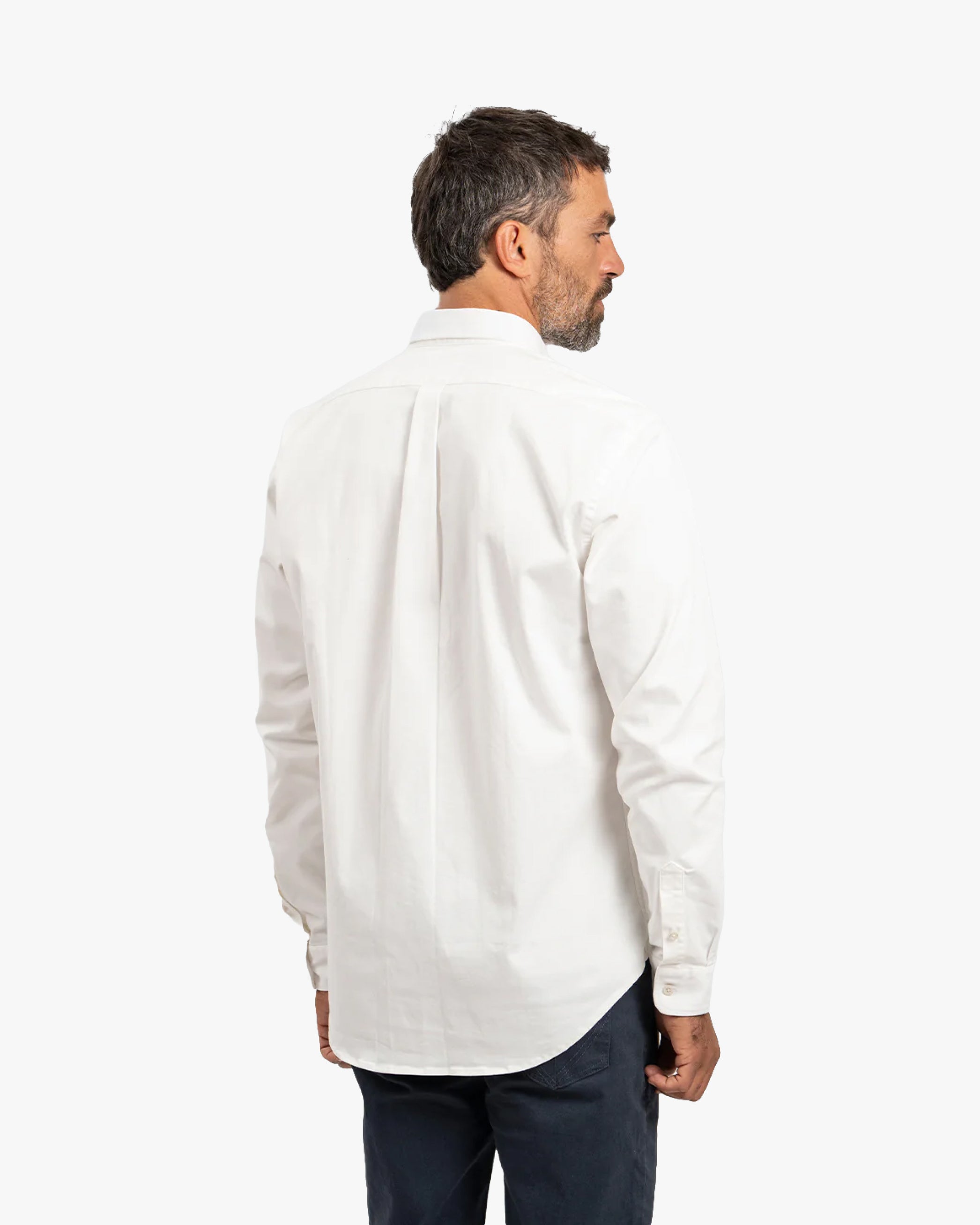 Camisa Drill Blanco - Trauko