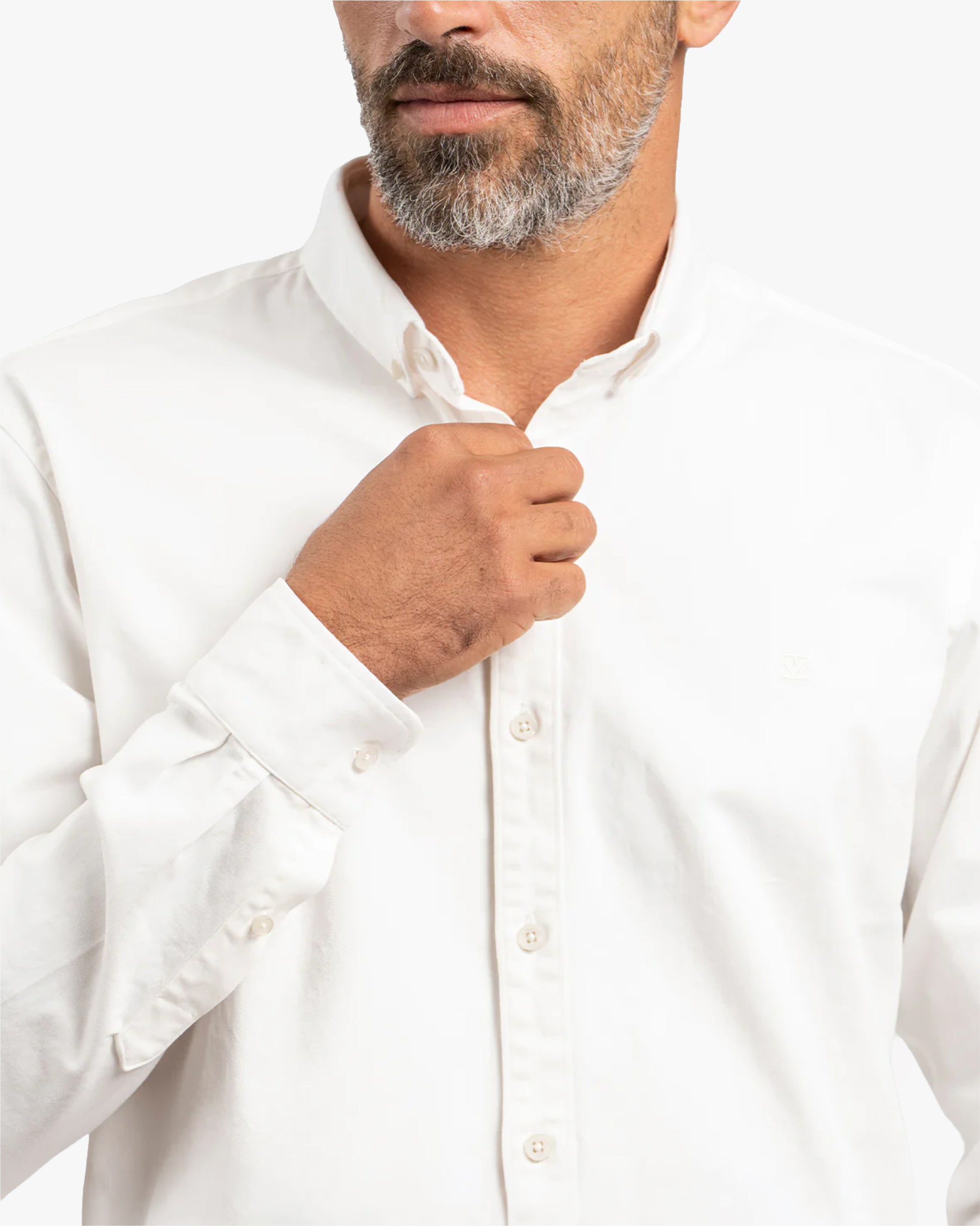 Camisa Drill Blanco - Trauko