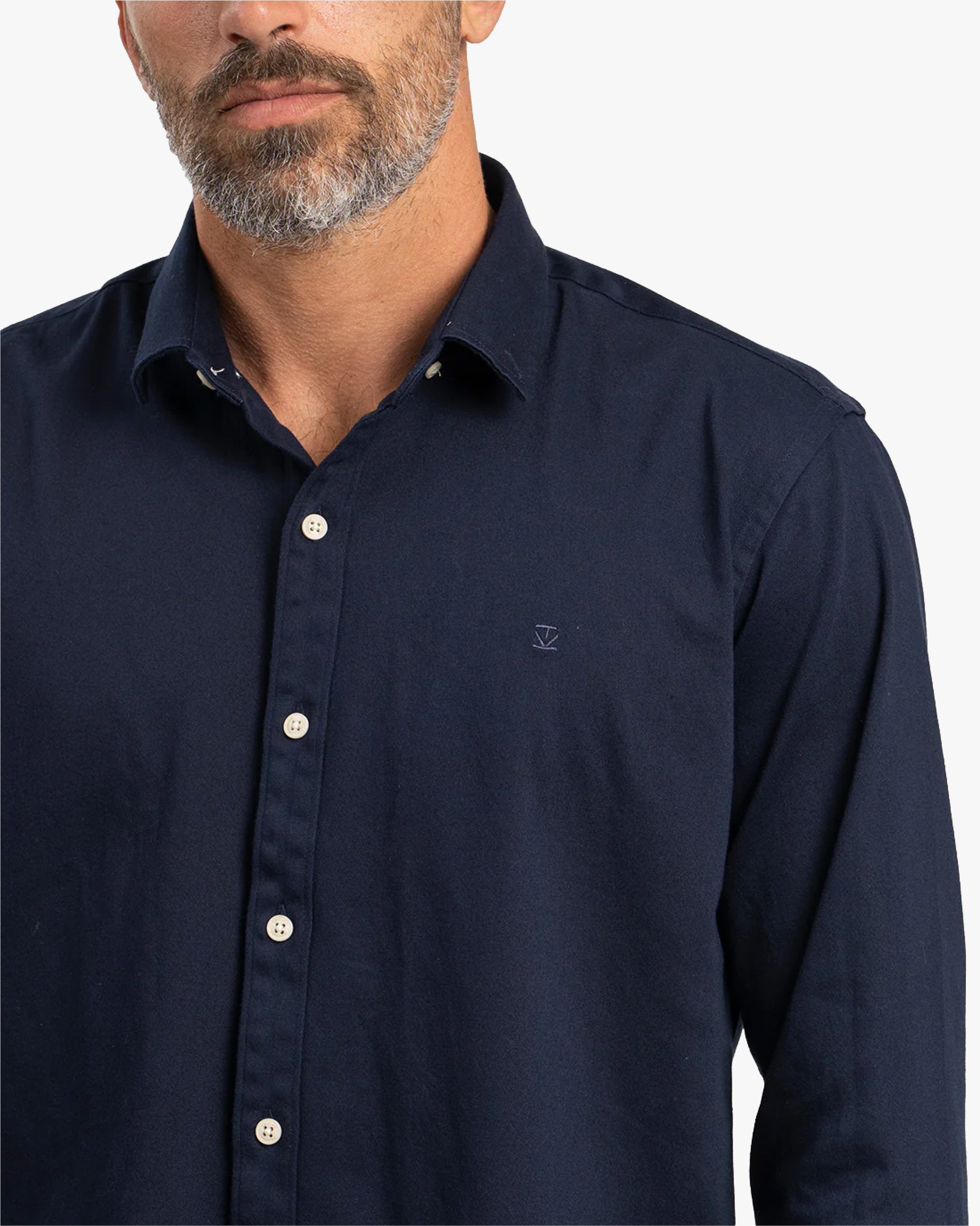 Camisa Drill Navy - Trauko