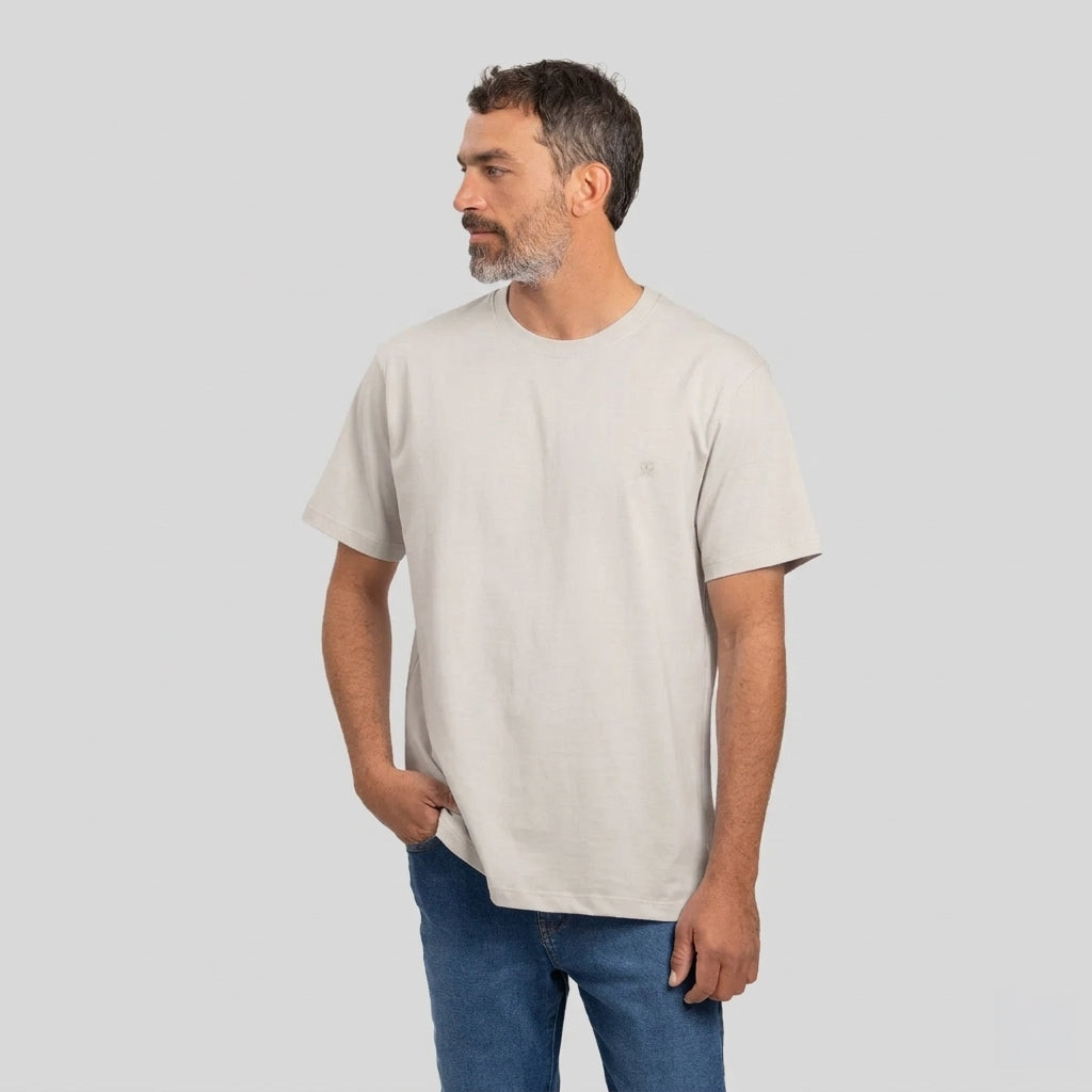 Polera Pima Ceniza - Trauko
