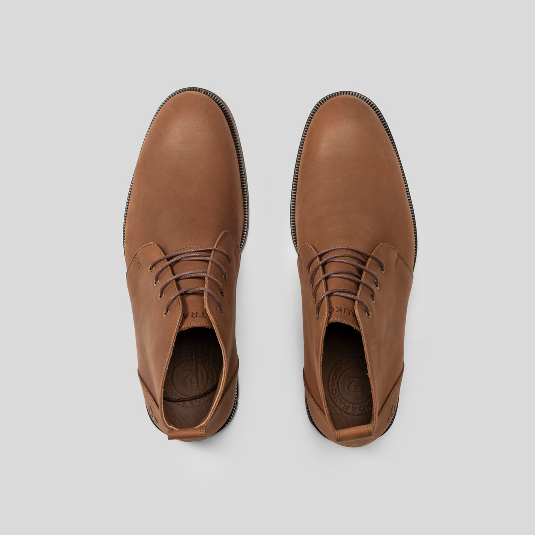 Botín Hombre Sanhattan Moca - Trauko