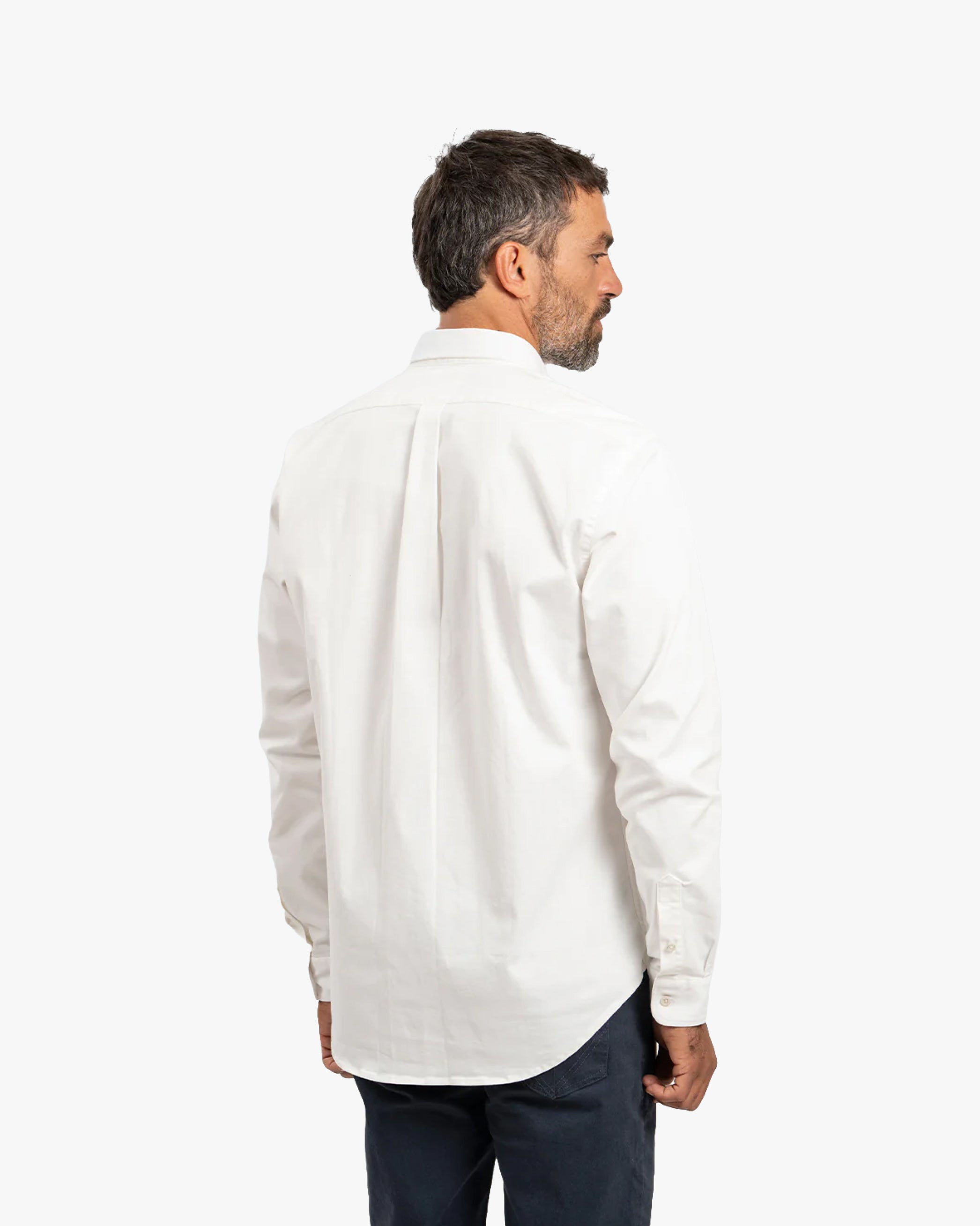 Camisa Oxford Blanco - Trauko