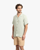 Camisa Waffler Corta Pistacho - Trauko