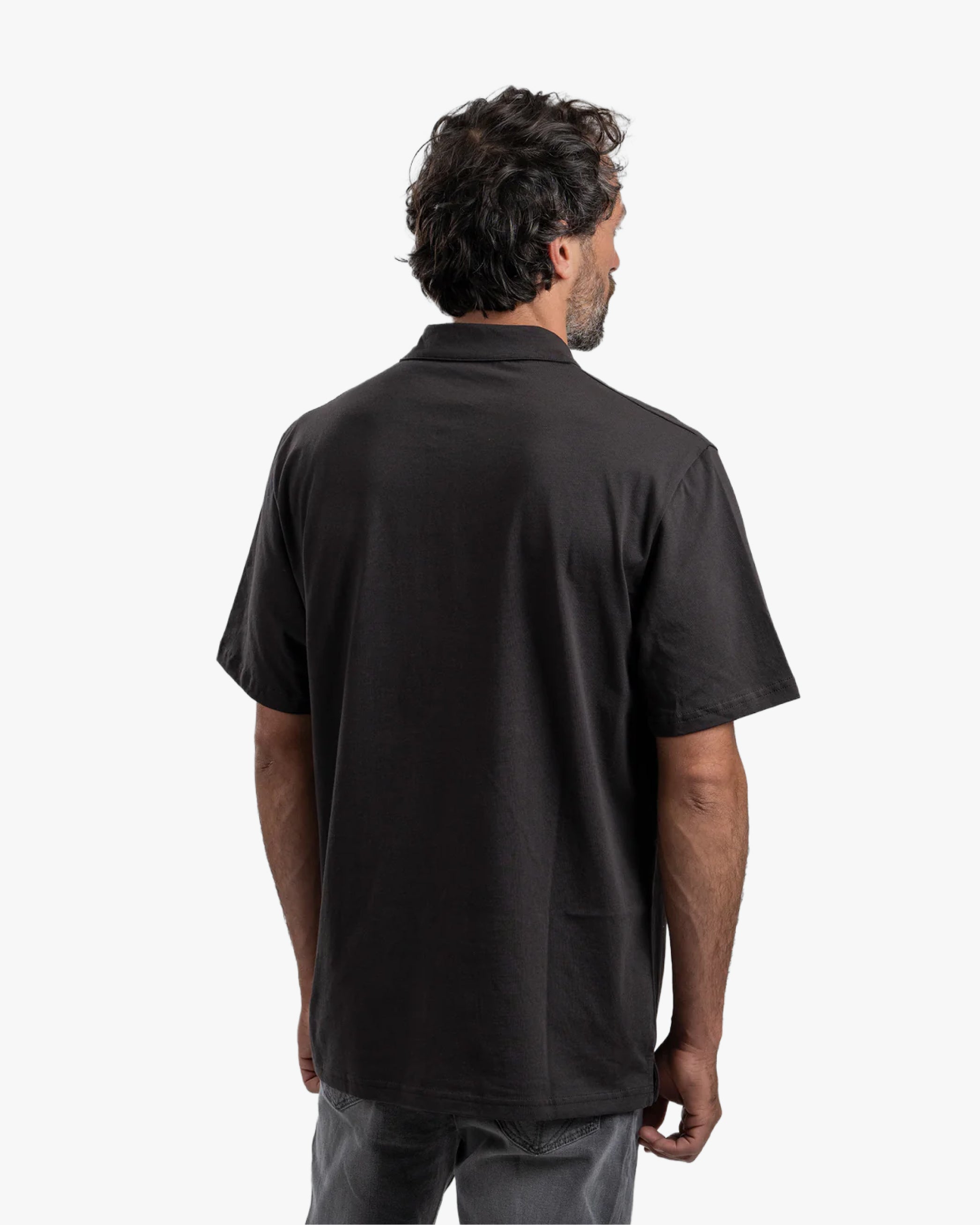 Polera Polo Black - Trauko