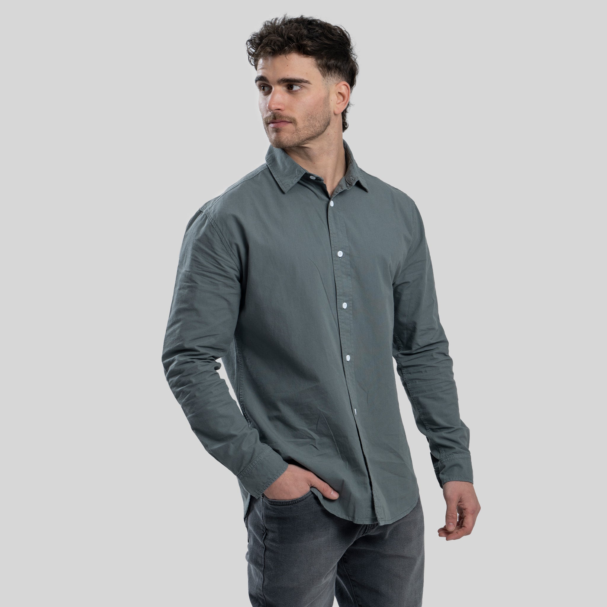 Camisa Sport Olive