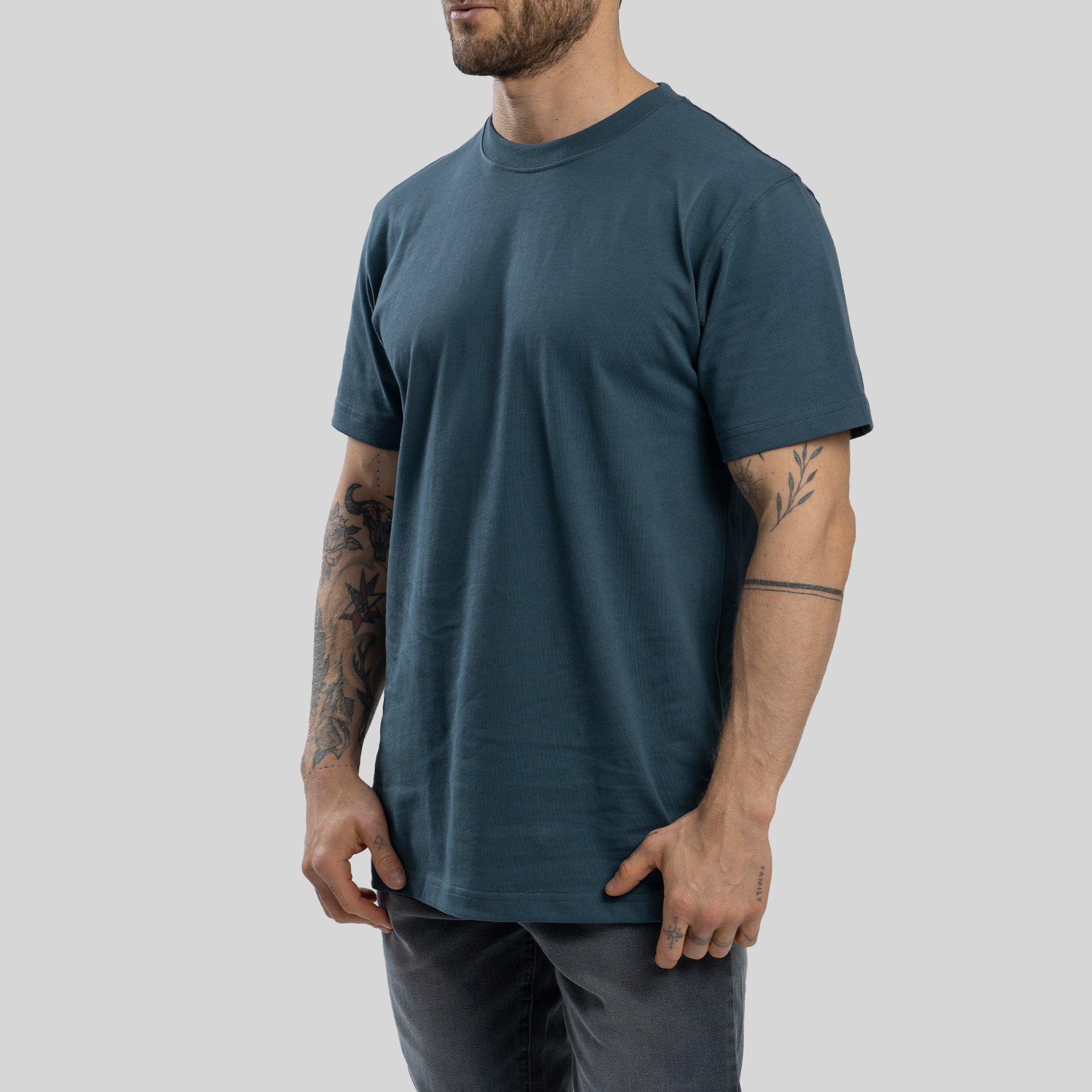 Polera Pima Steel