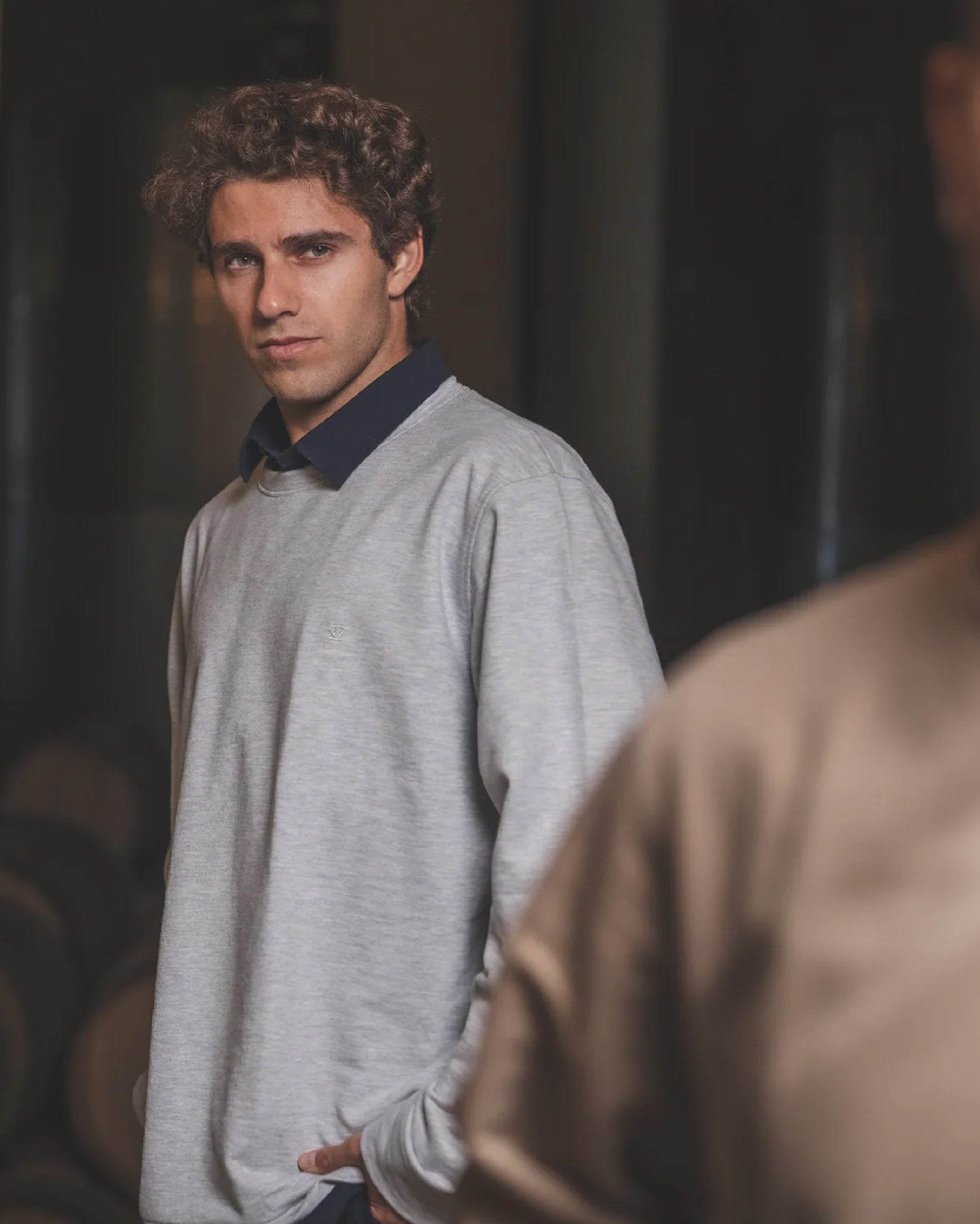 Polerón OverSize Gris