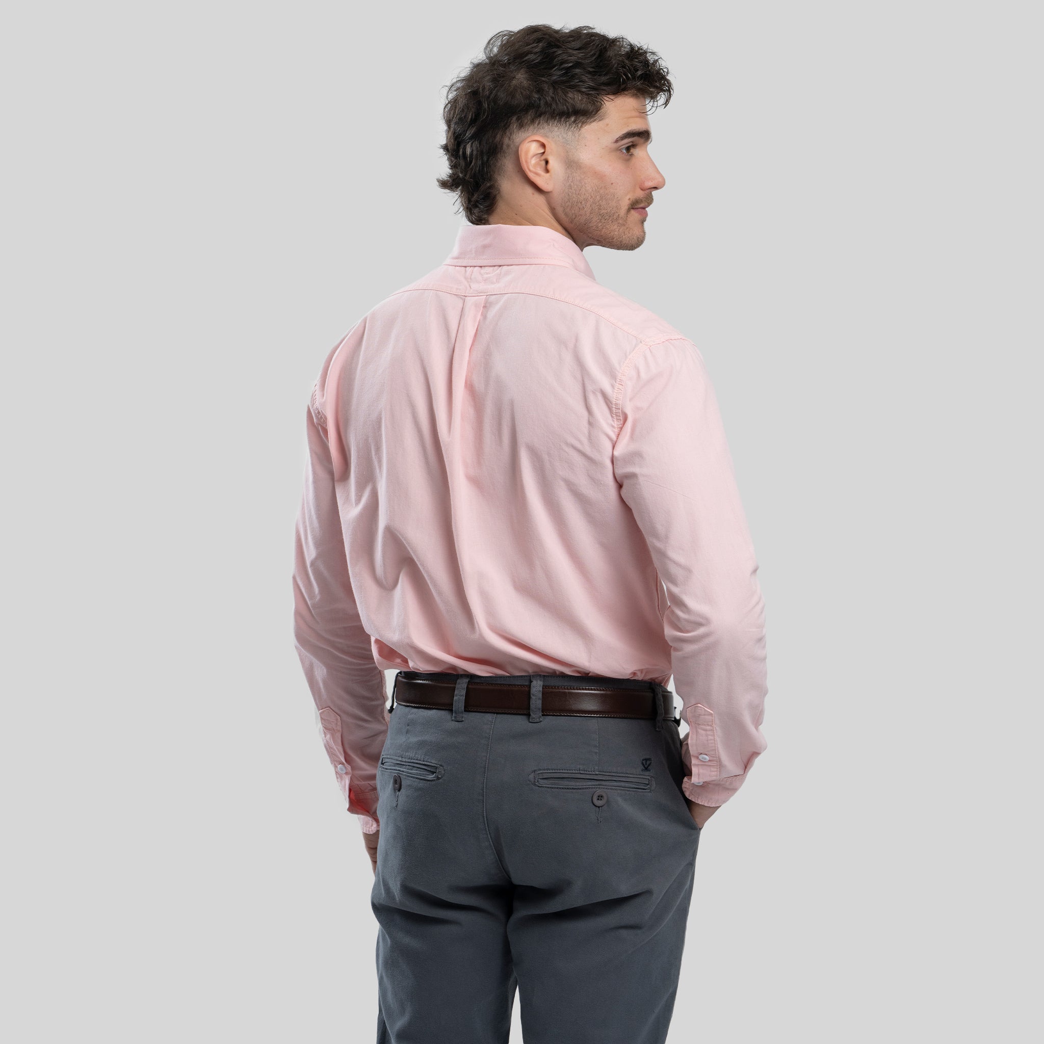 Camisa Oxford Rose