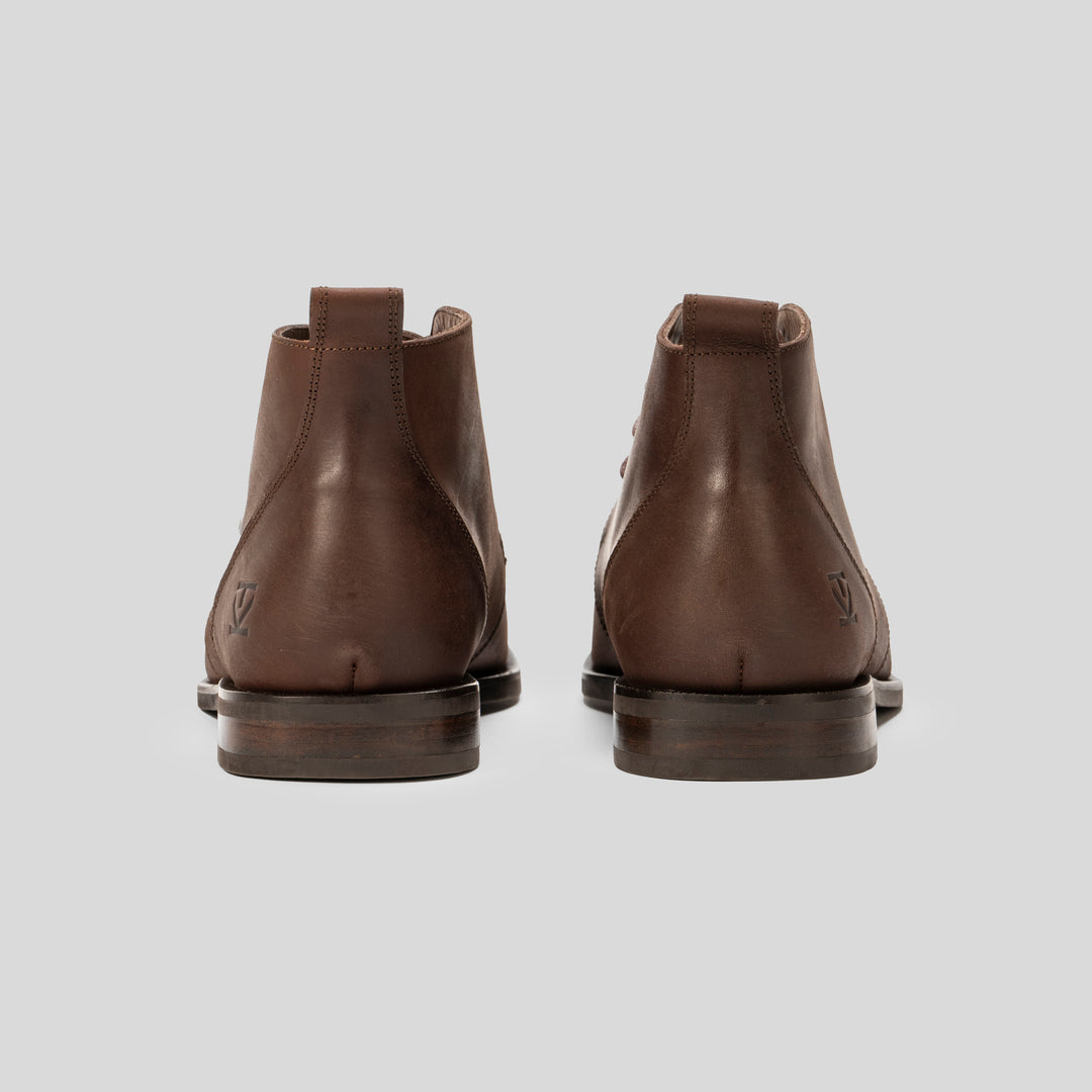 Botín Hombre Sanhattan Chocolate - Trauko