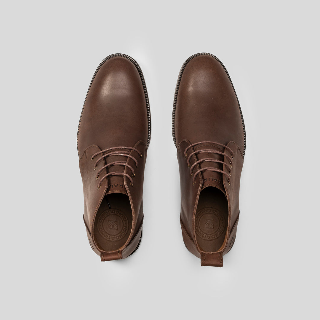 Botín Hombre Sanhattan Chocolate - Trauko