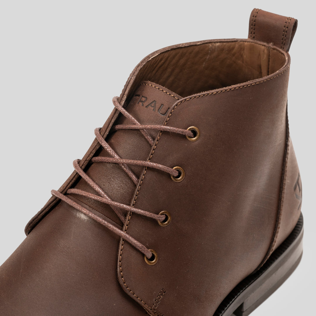 Botín Hombre Sanhattan Chocolate - Trauko