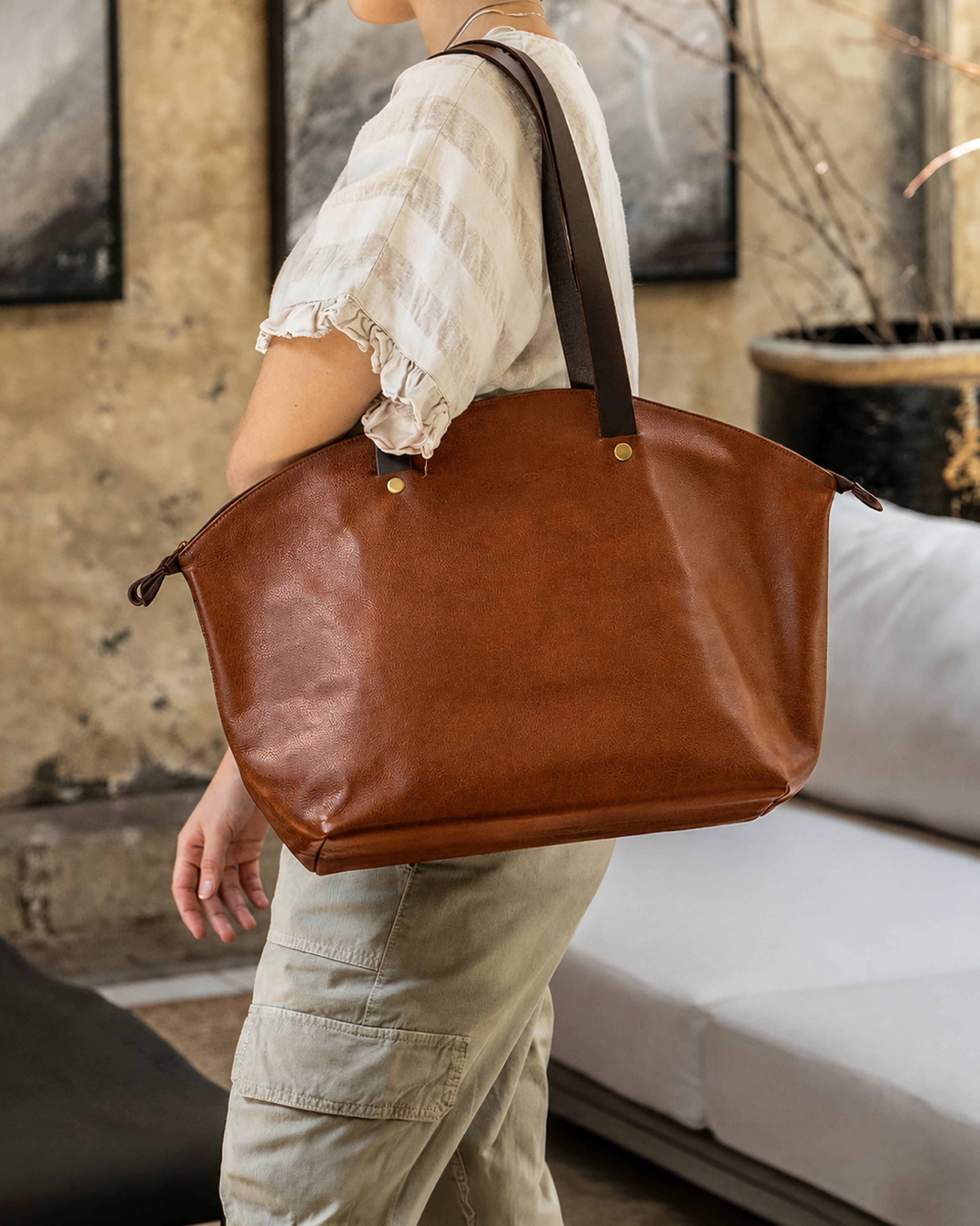 Cartera Capri Moca
