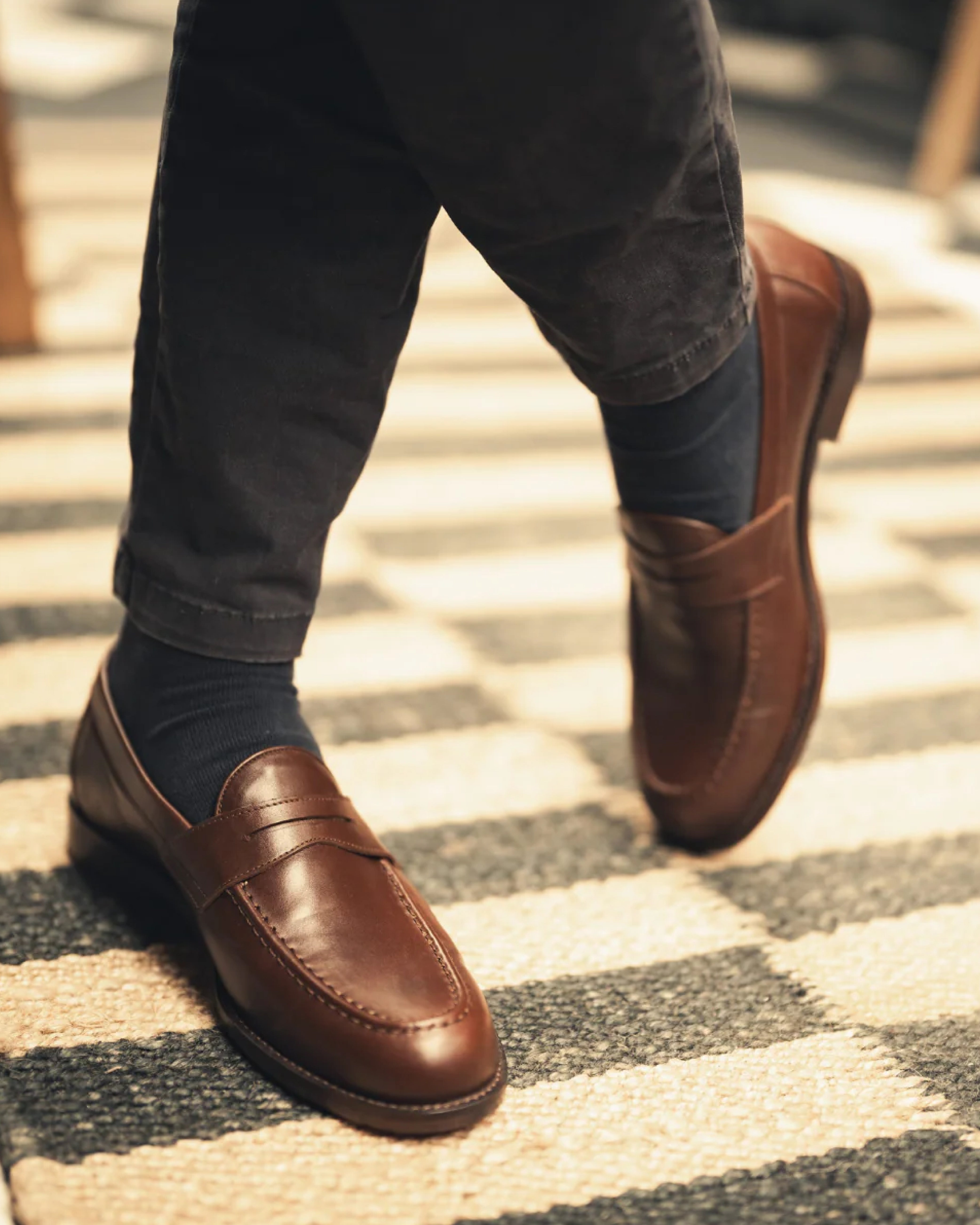 Zapato Hombre Amalfi Brandy - Trauko