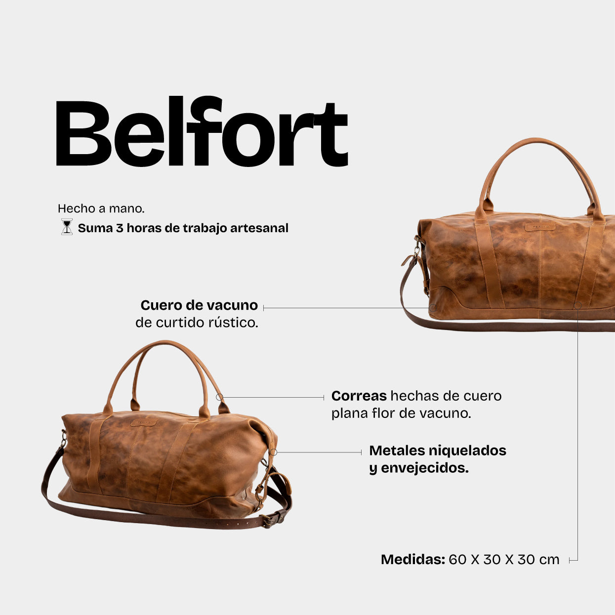 Bolso Belfort Moca - Trauko