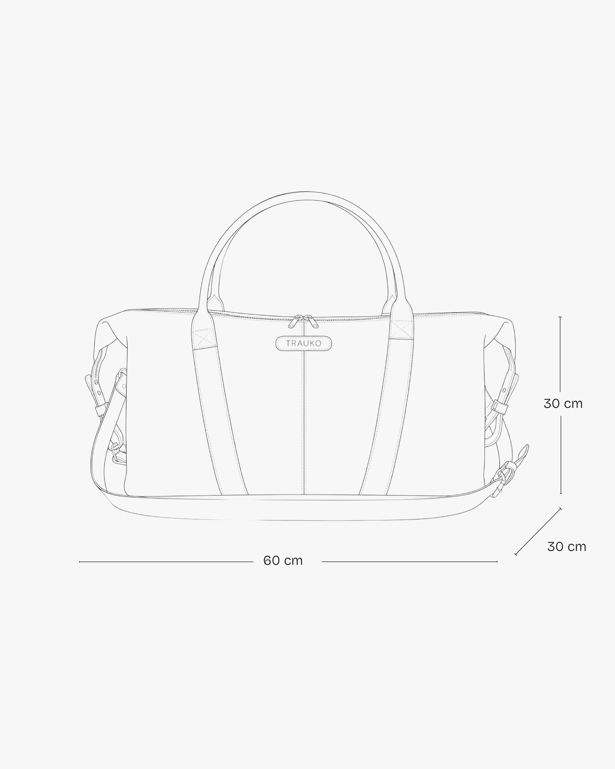Bolso Belfort Cognac - Trauko