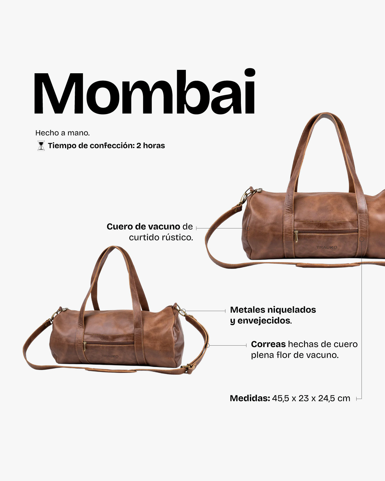 Bolso Mombai Café