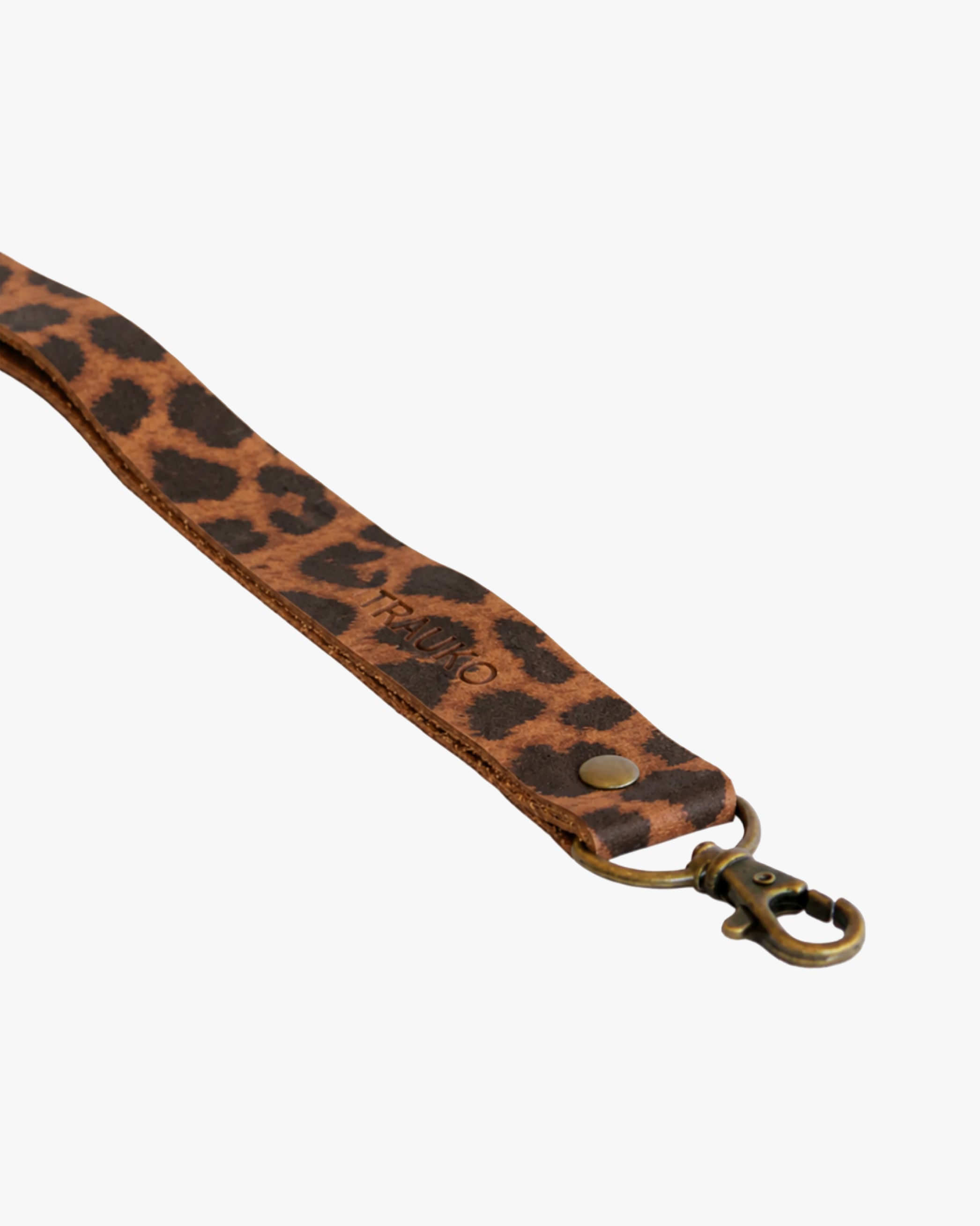 Lanyard de Cuero Animal Print - Trauko