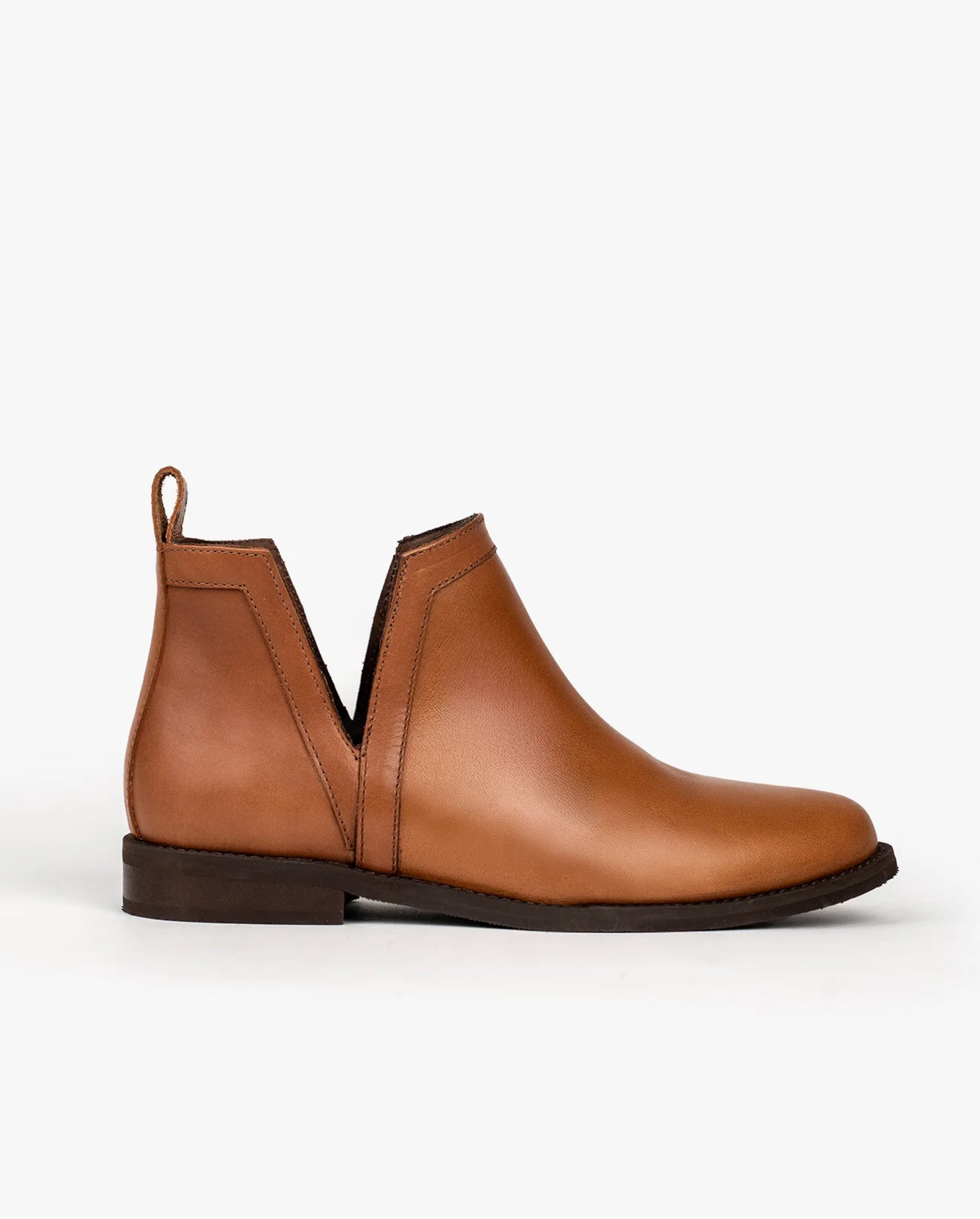 Botín Verbena Camel - Galana