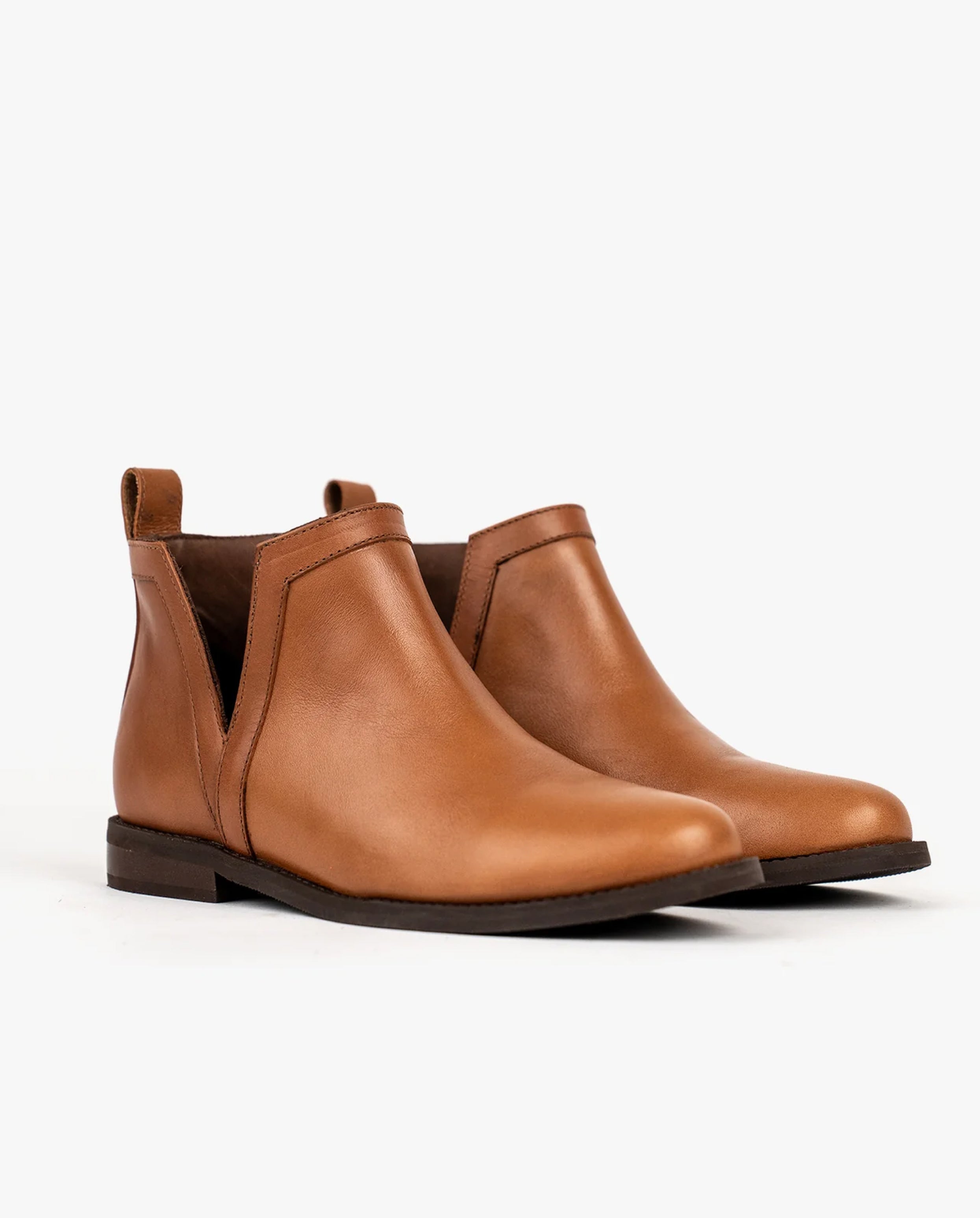 Botín Verbena Camel - Galana