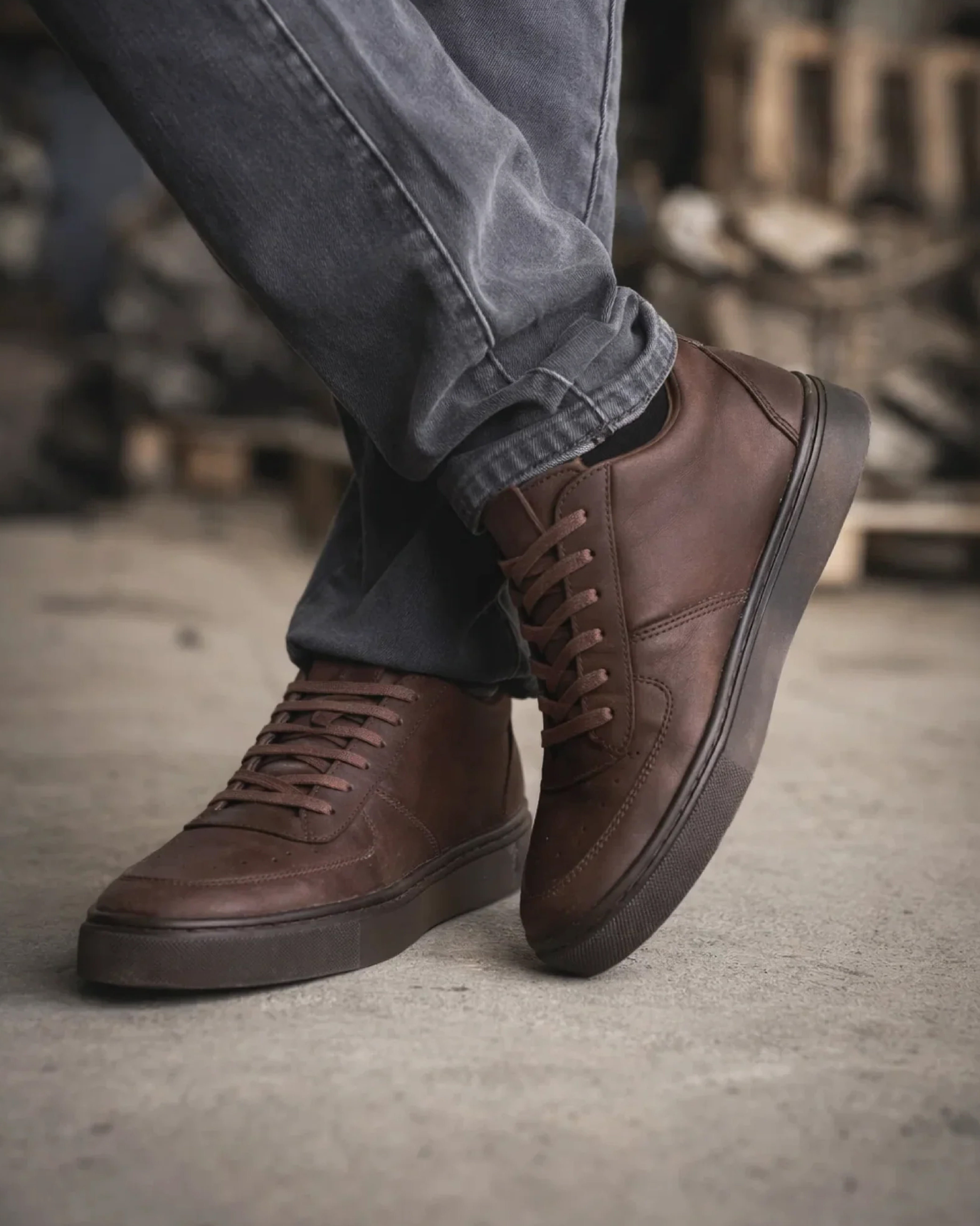 Zapatilla Hombre Brooklyn Chocolate