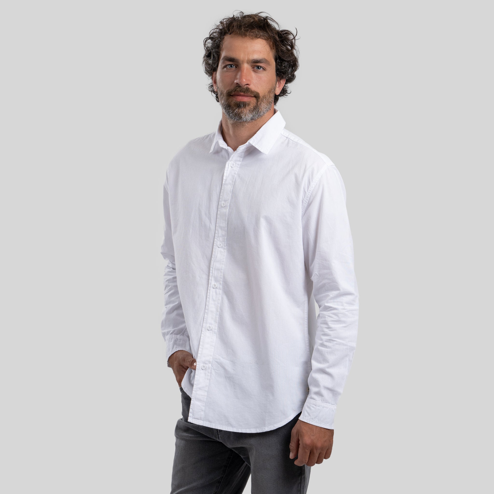 Camisa Sport  White