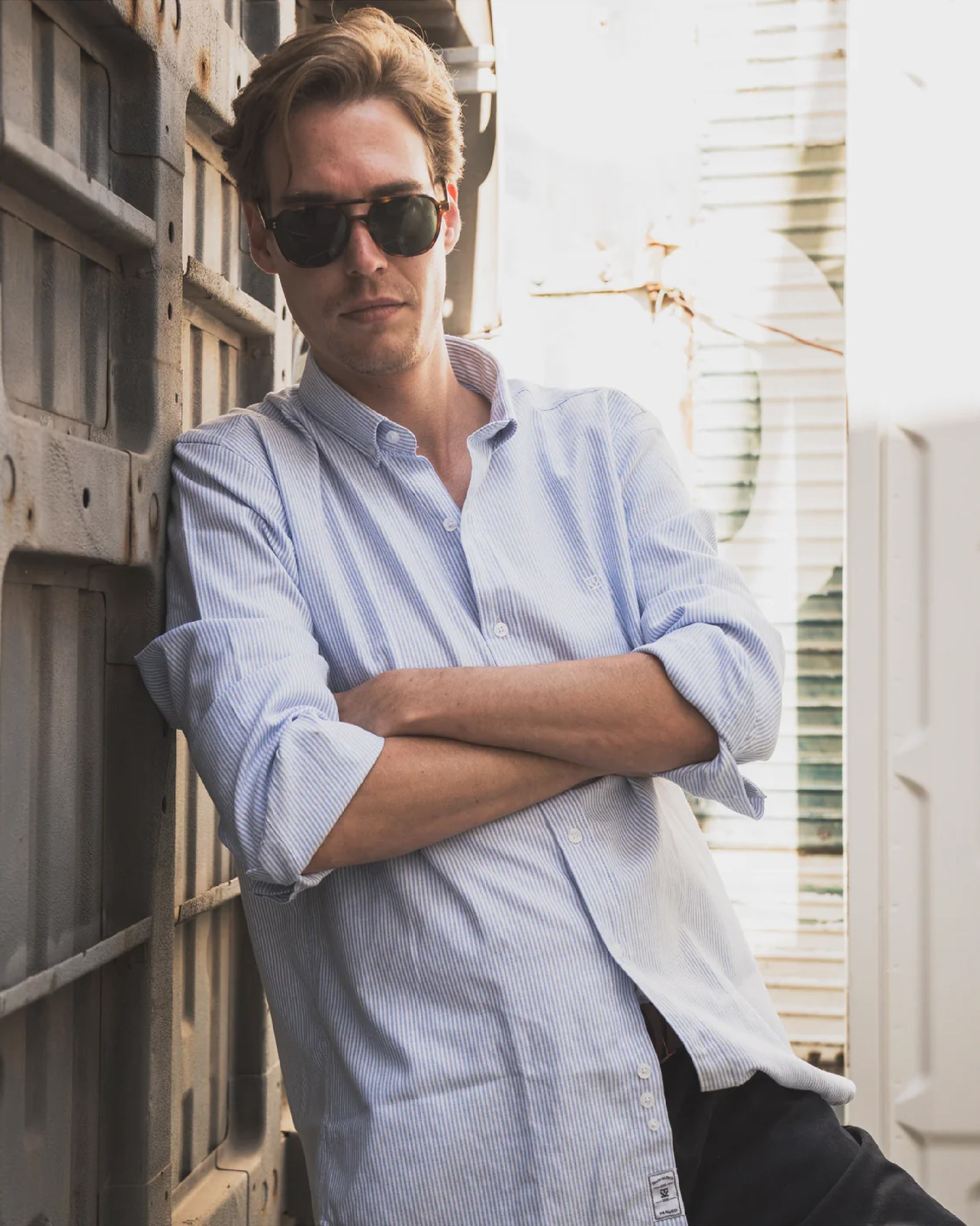 Camisa Oxford Rayas - Trauko