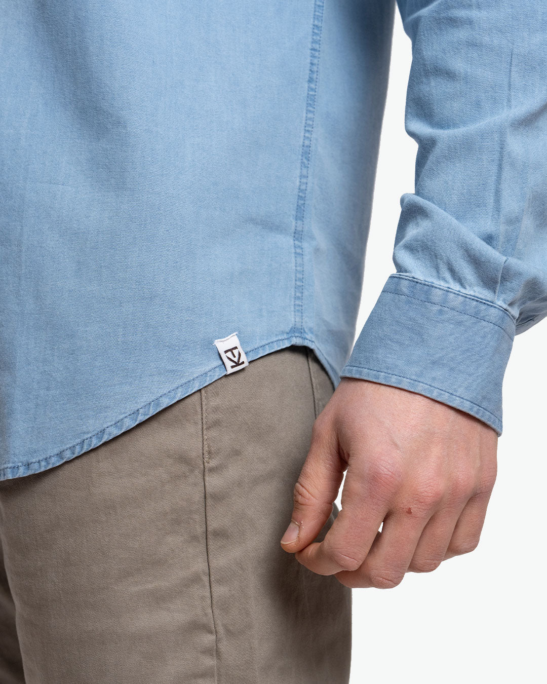 Camisa Denim Celeste