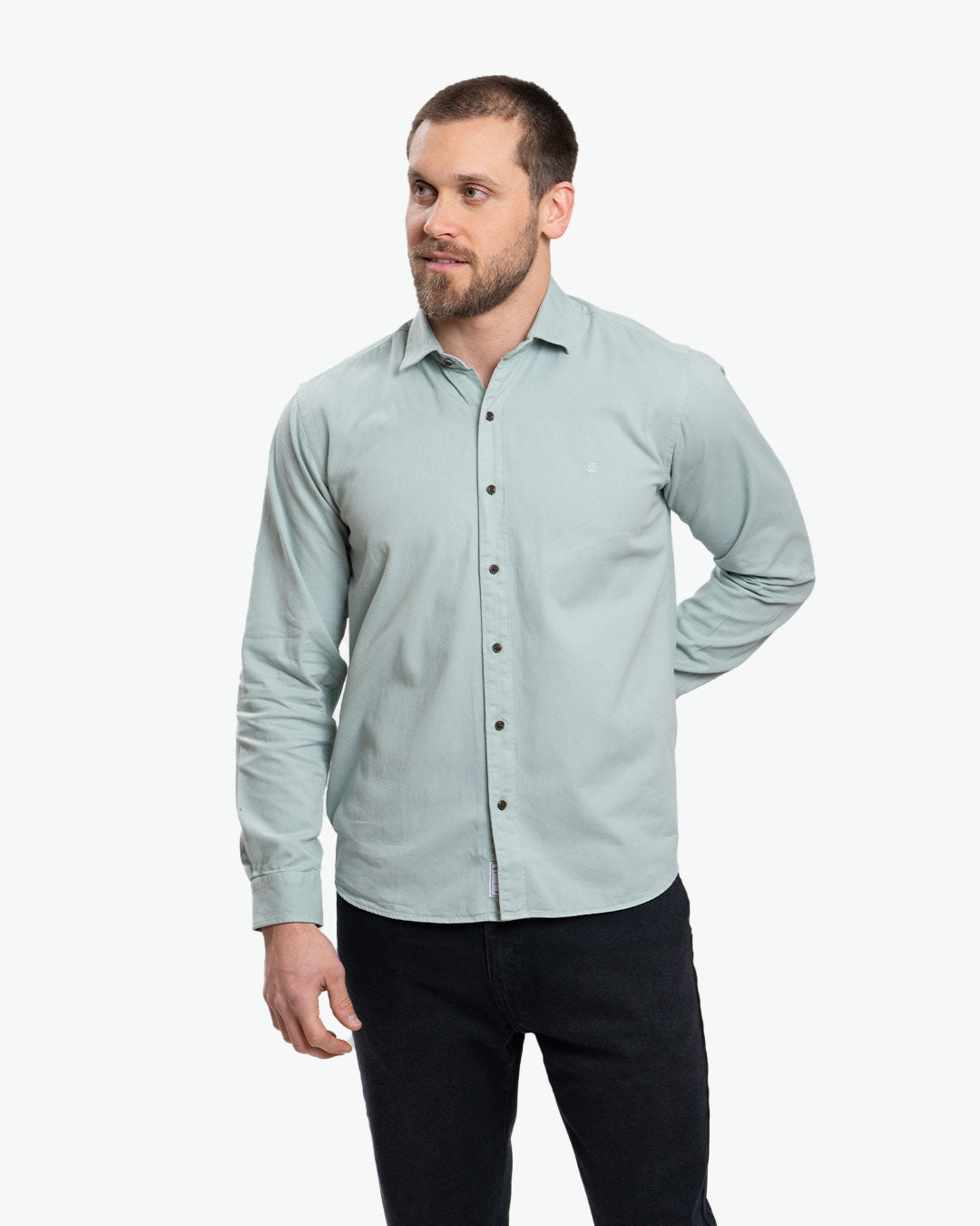 Camisa Denim Olivo