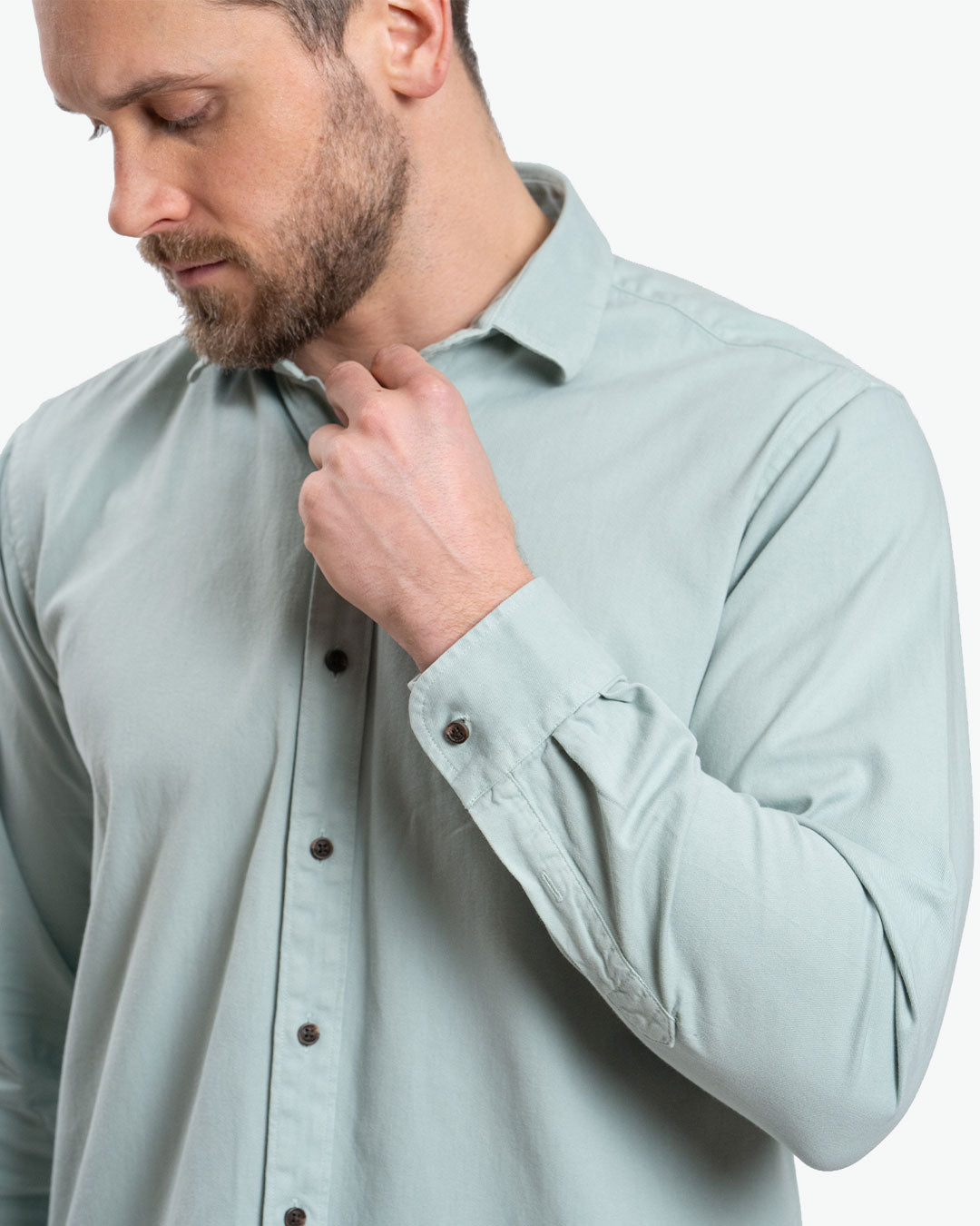 Camisa Denim Olivo