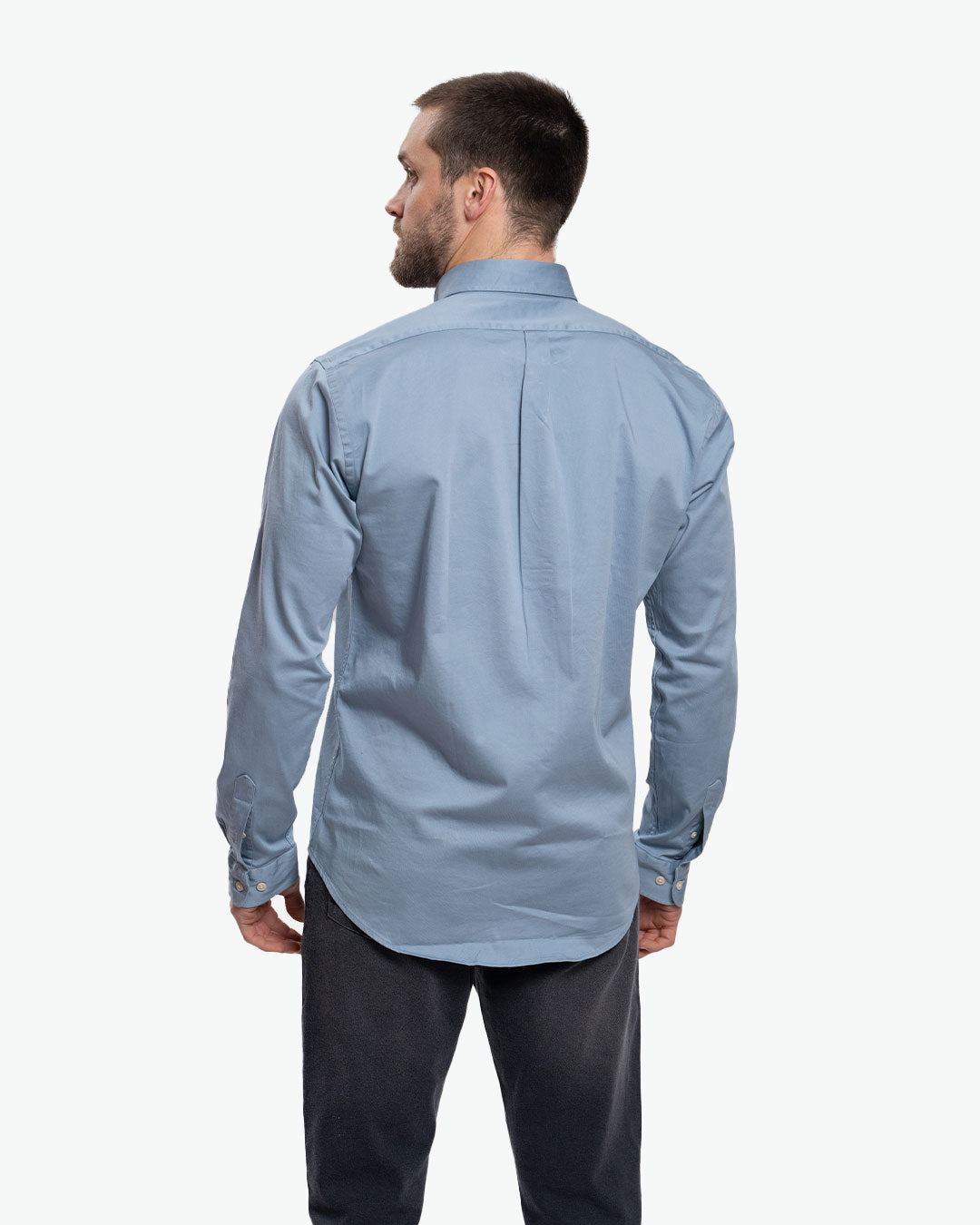 Camisa Drill Azul