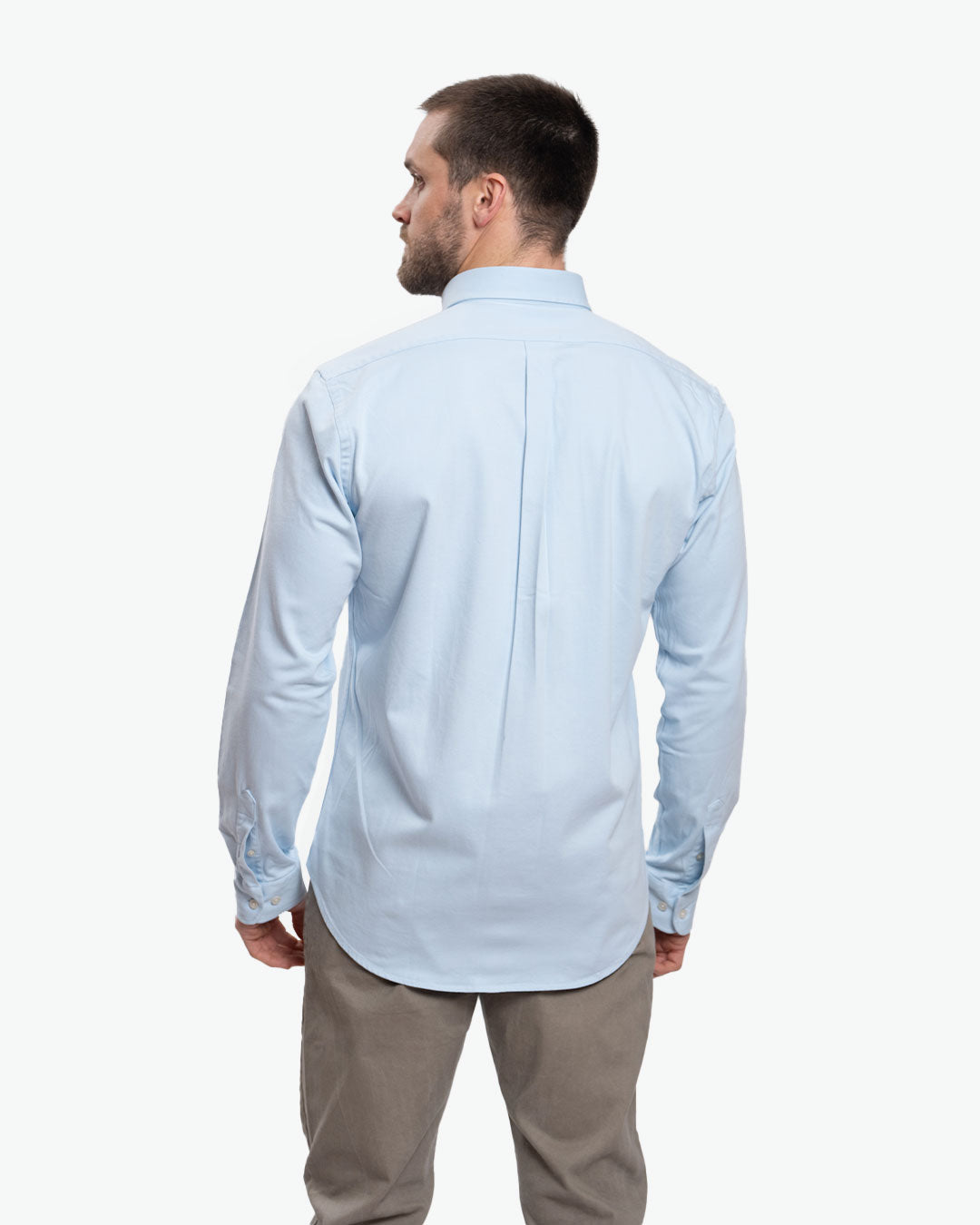 Camisa Drill Celeste