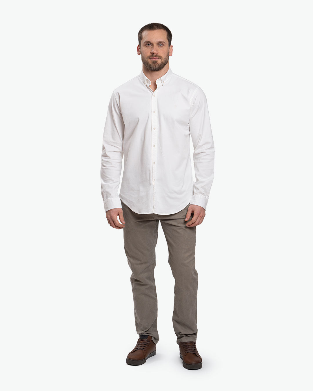 Camisa Drill Blanco