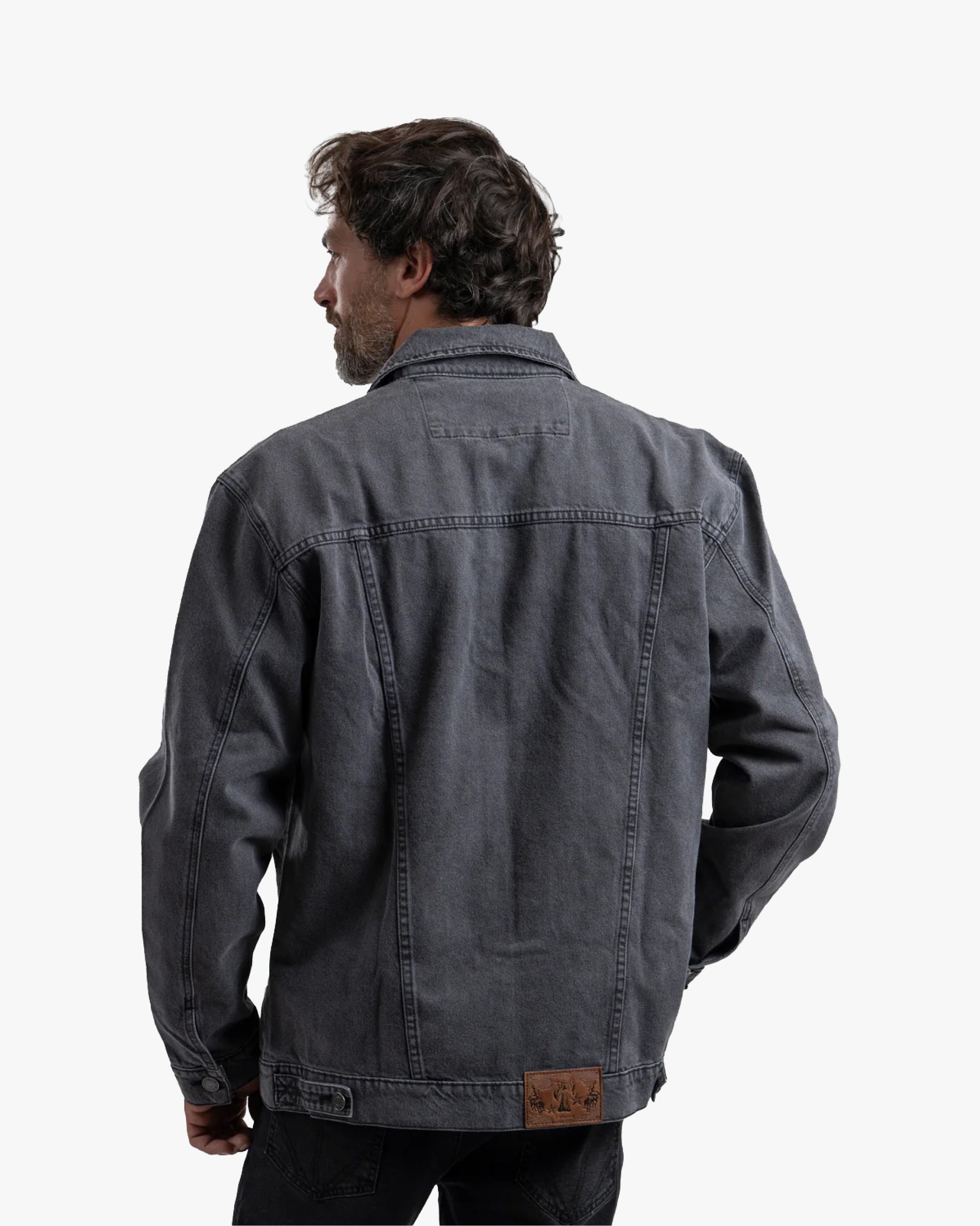 Chaqueta Denim Grey - Trauko