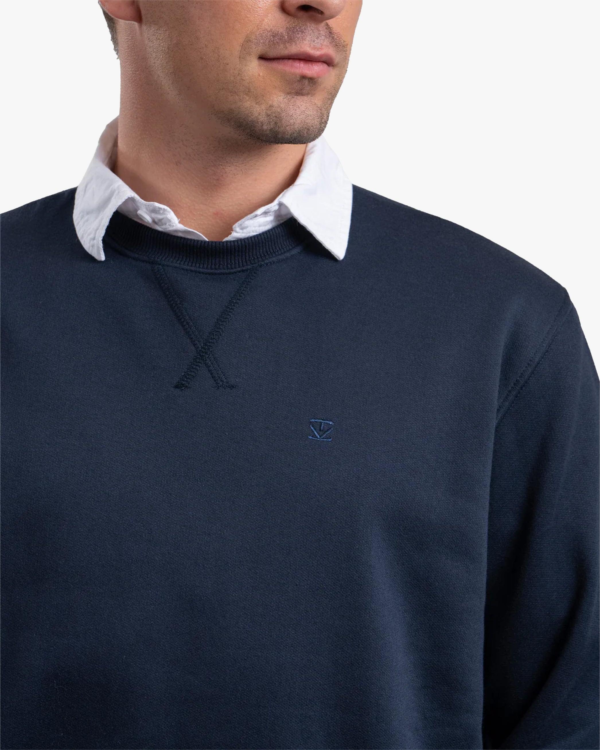 Polerón Crew Navy - Trauko