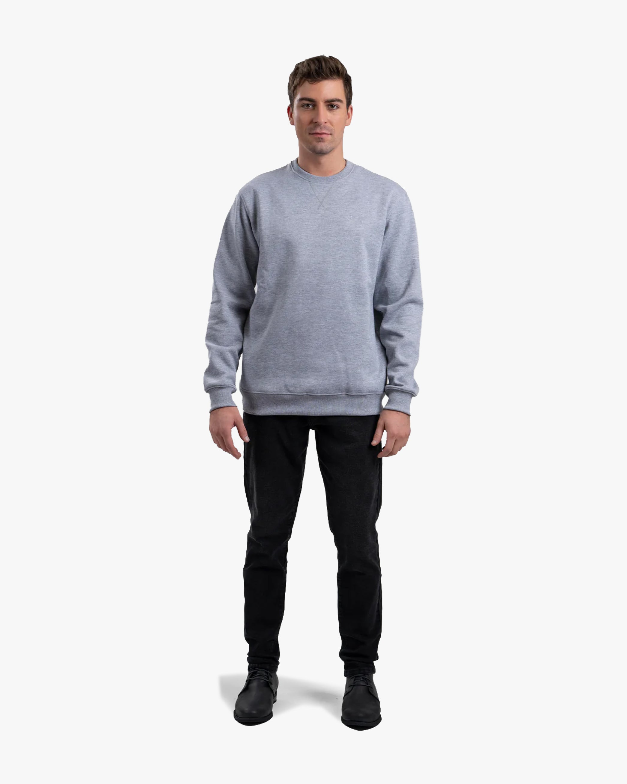Polerón Crew Grey - Trauko
