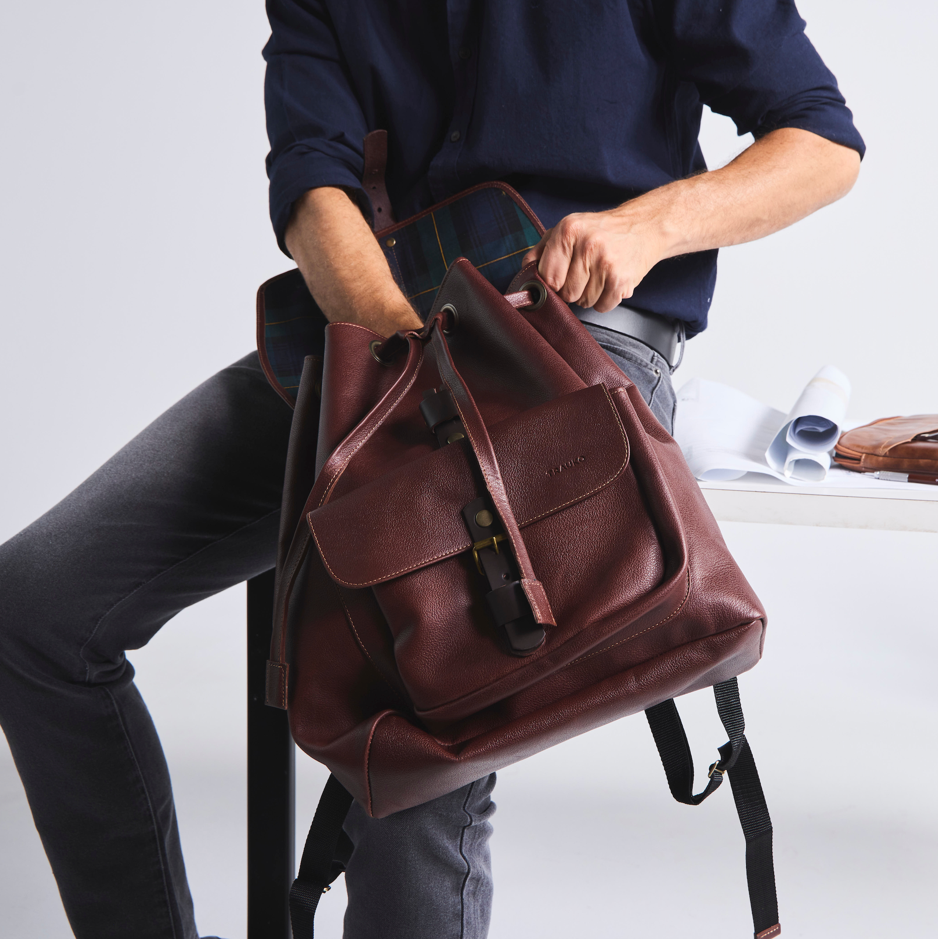 Mochila Denver Cognac