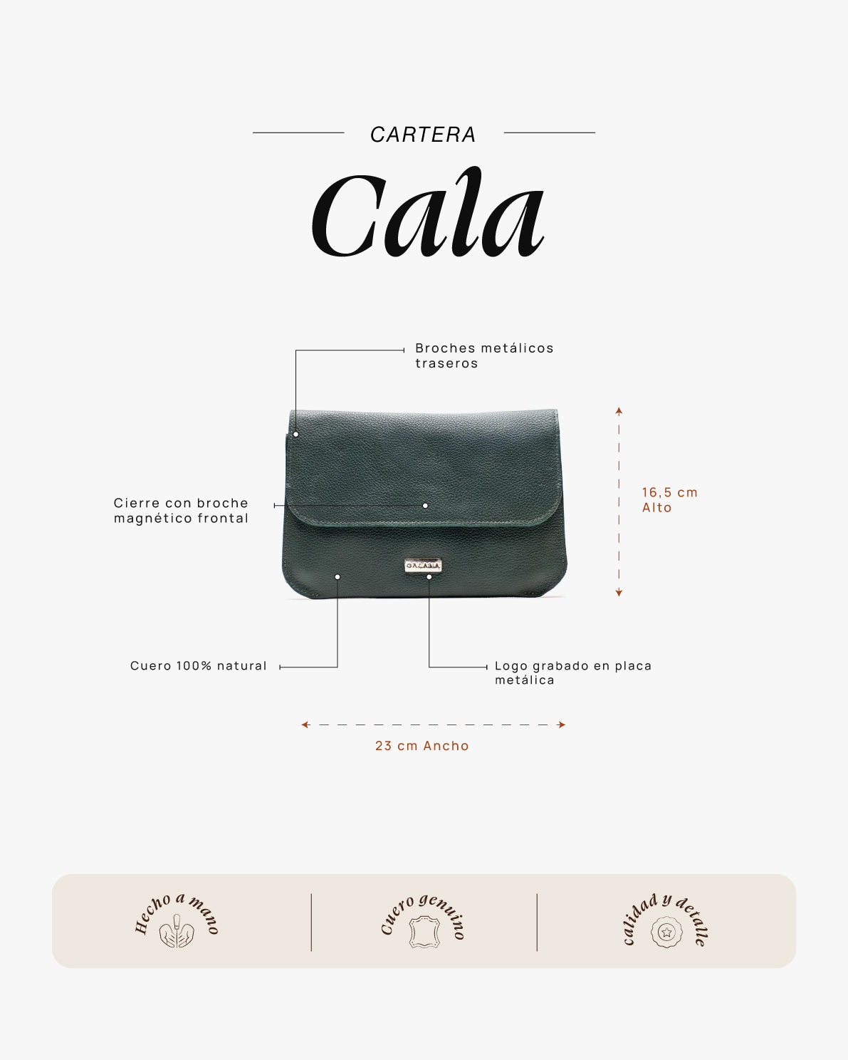 Cartera Cala Turquesa - Galana