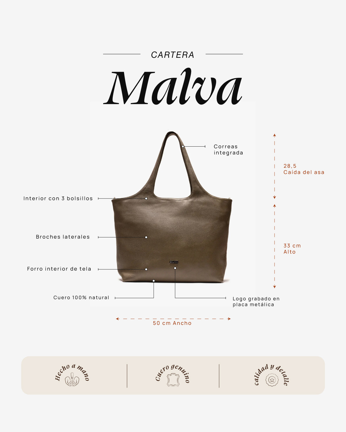 Cartera Malva Verde - Galana