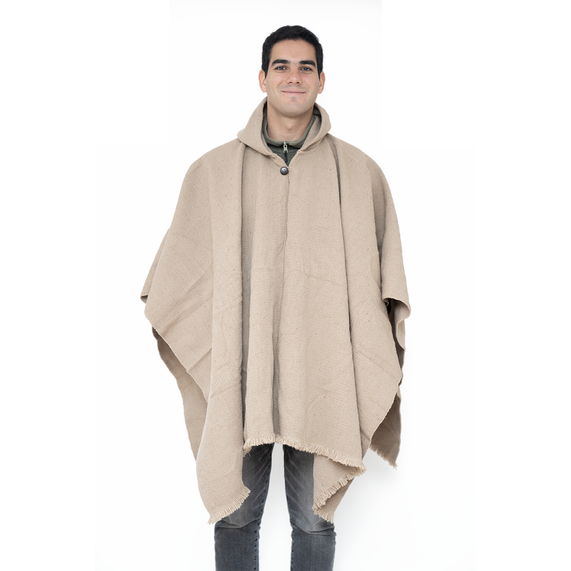 Poncho Beige - Trauko