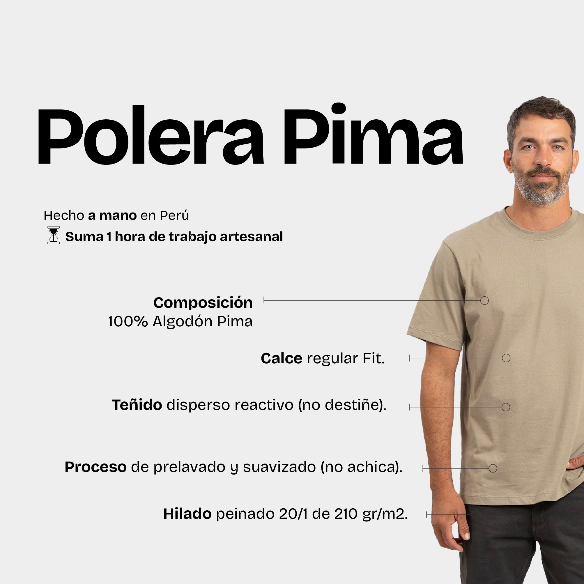 Polera Pima Avellana